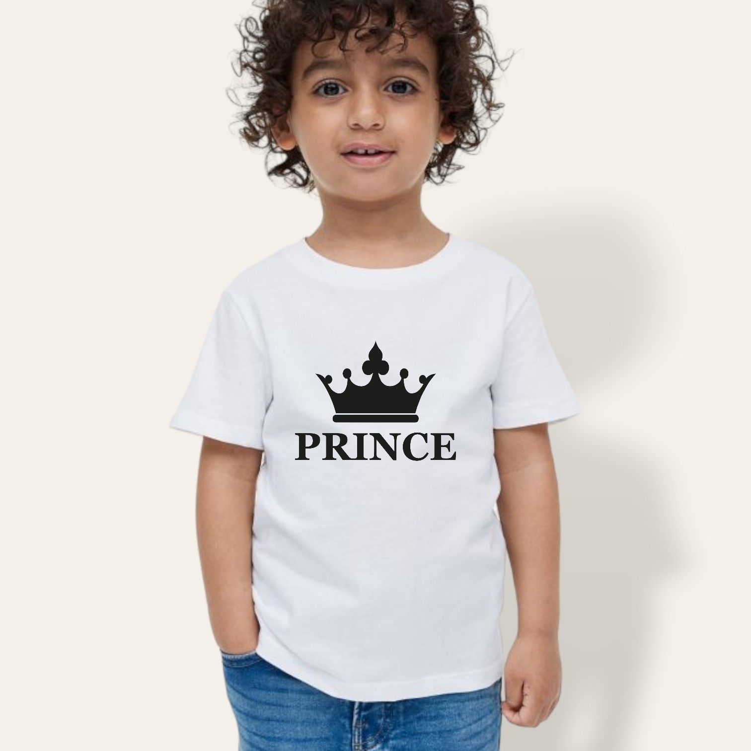 Camiseta Crown King-Queen-Princess-Prince
