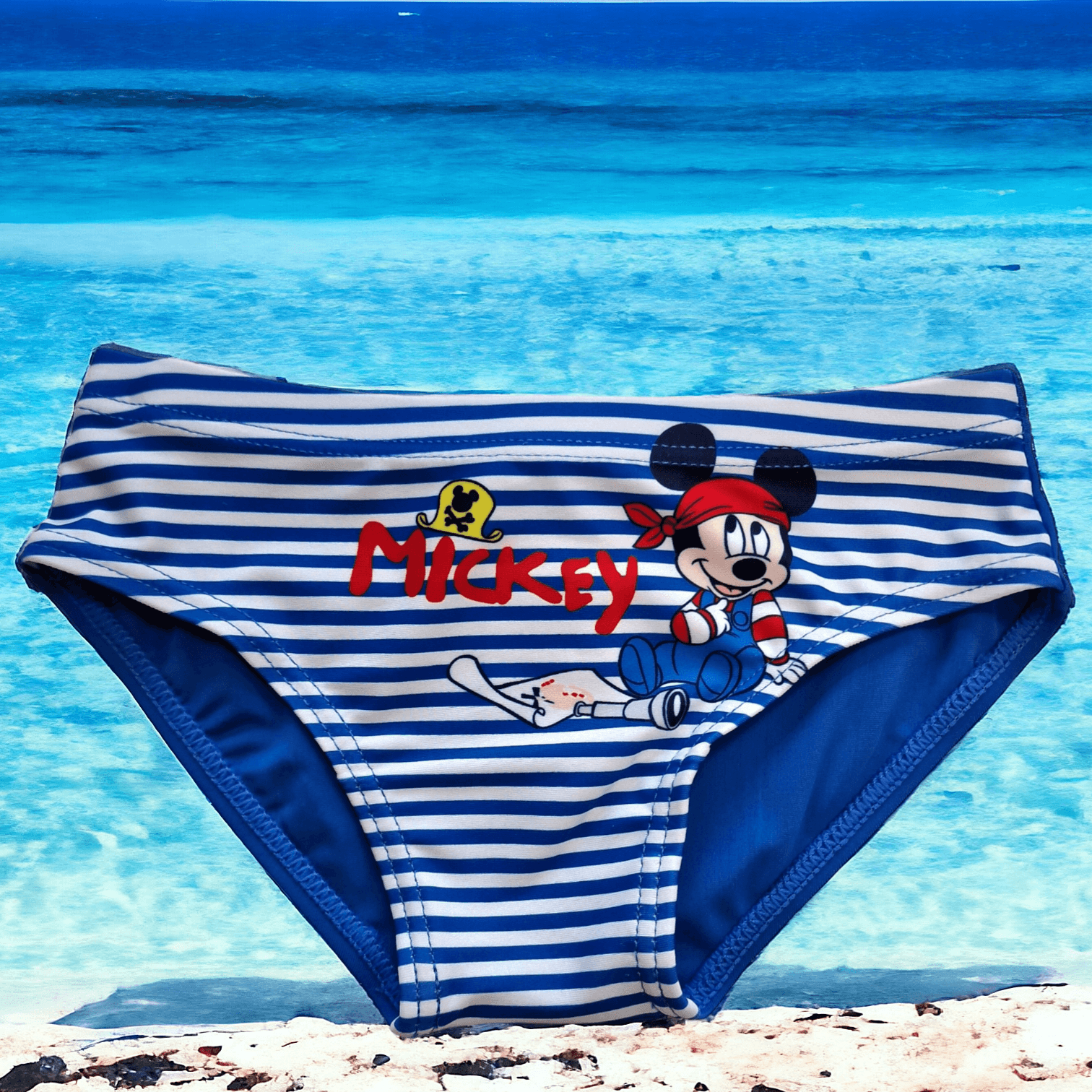 Banador boxer Mickey. Un regalo unico y original para ninos. Disney licencias