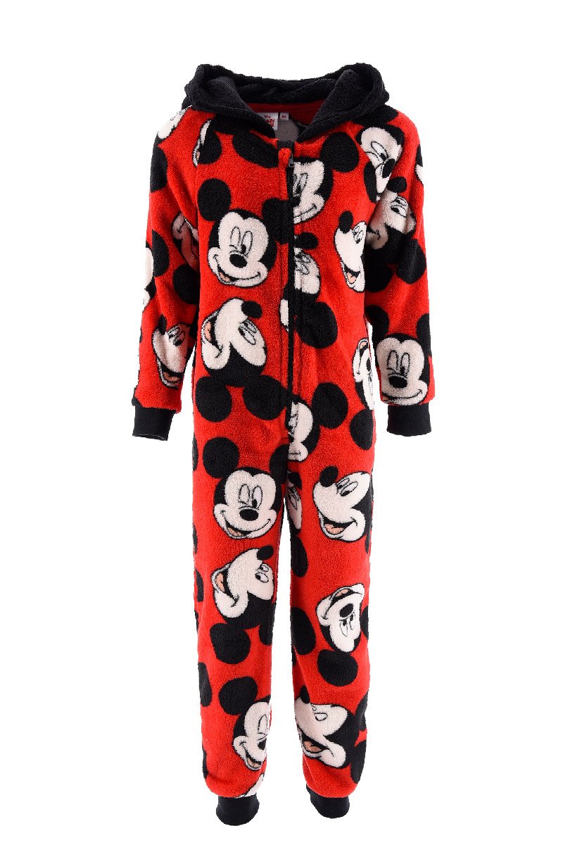 Pijama Mickey coralina capucha