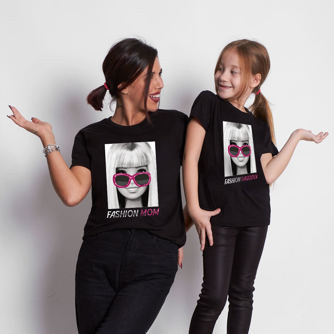 Familie Barbie T -Shirt für Mama, Papa, Junge und Mädchen. Sweatshirts für  die ganze Familie ein einzigartiges und originelles Geschenk