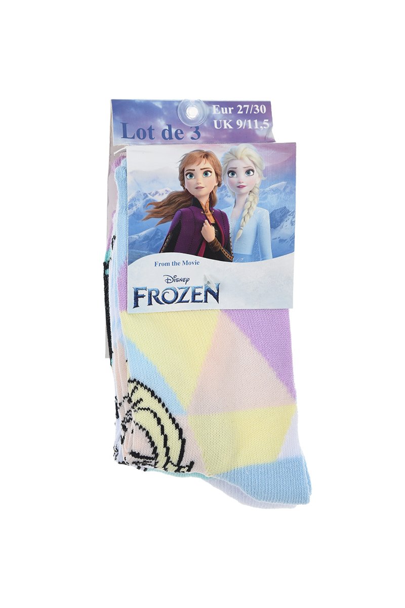 Calcetines Frozen pack de 3 rombos