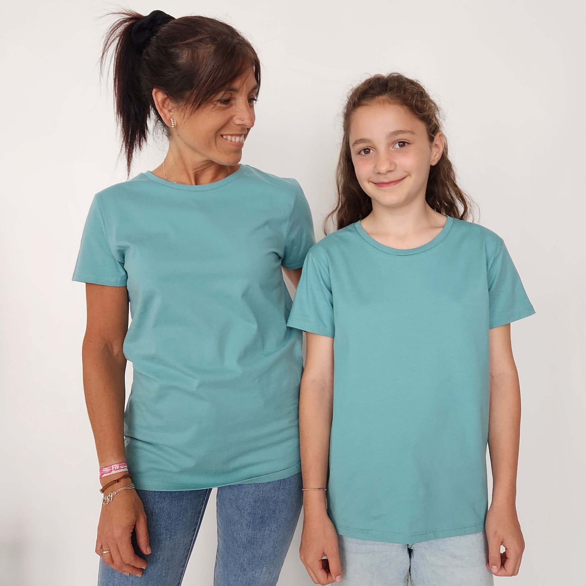 Camiseta algodón orgánico | Camiseta igual para toda la familia