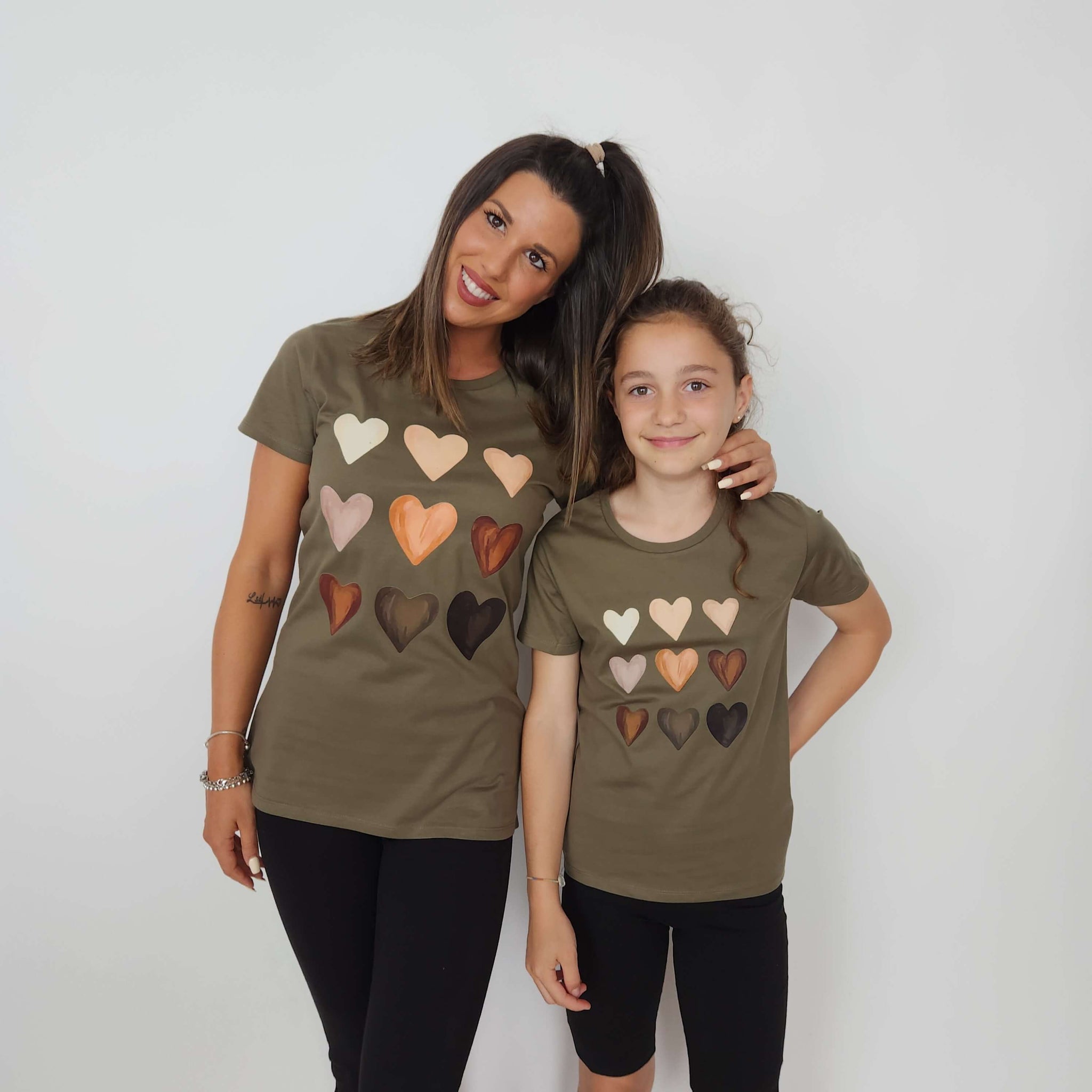 Camiseta algodón orgánico | Camiseta igual para toda la familia