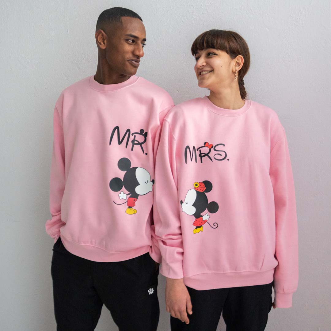 Sudadera Mrs & Mr Mouse!!