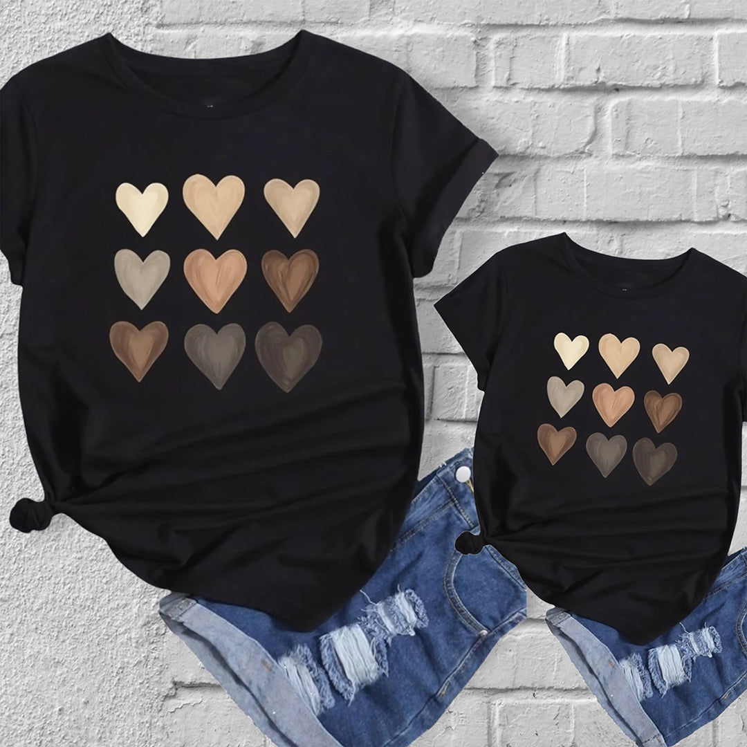 Camiseta Nine hearts!!
