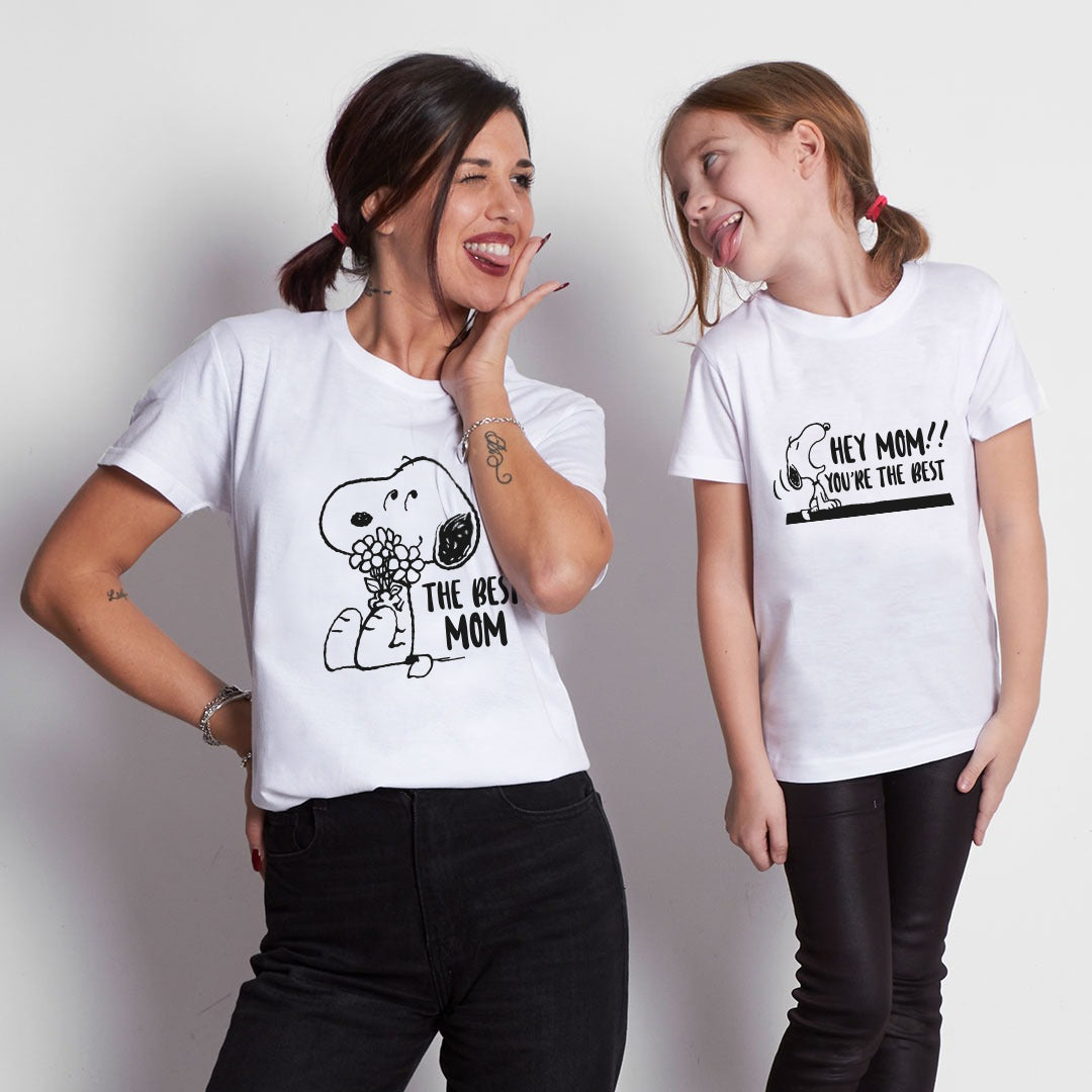 Camiseta Snoopy The best mom!!