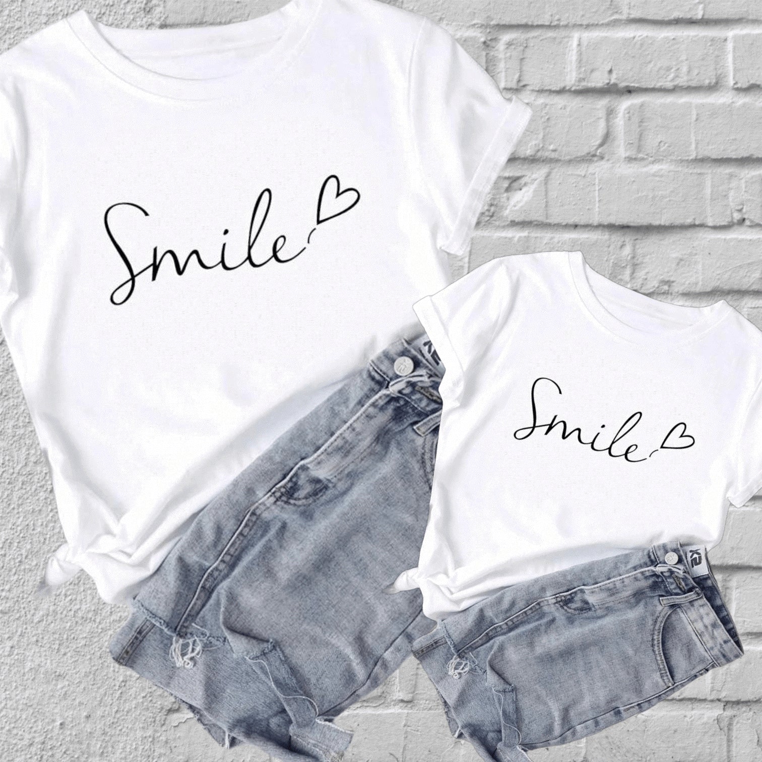 Camiseta Smile heart!!