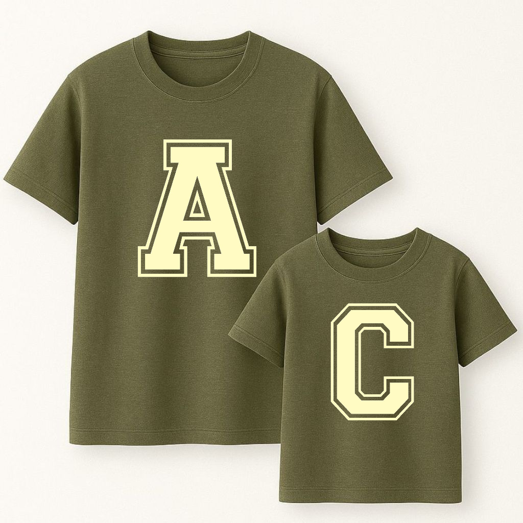 Camiseta Personalizable Inicial Mantequilla
