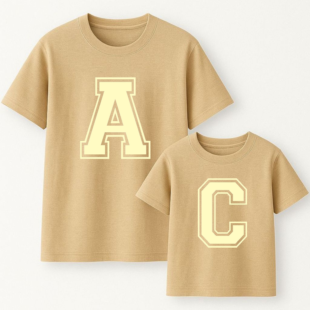 Camiseta Personalizable Inicial Mantequilla