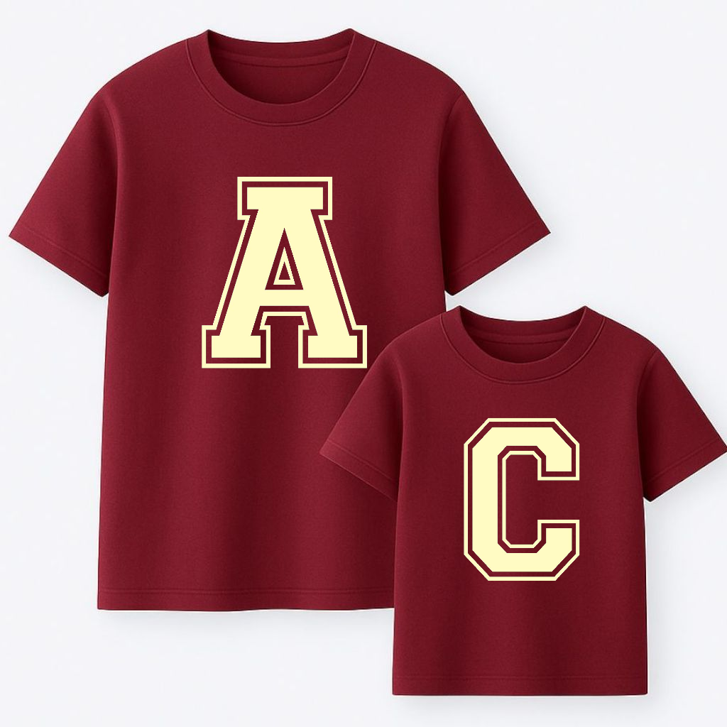Camiseta Personalizable Inicial Mantequilla