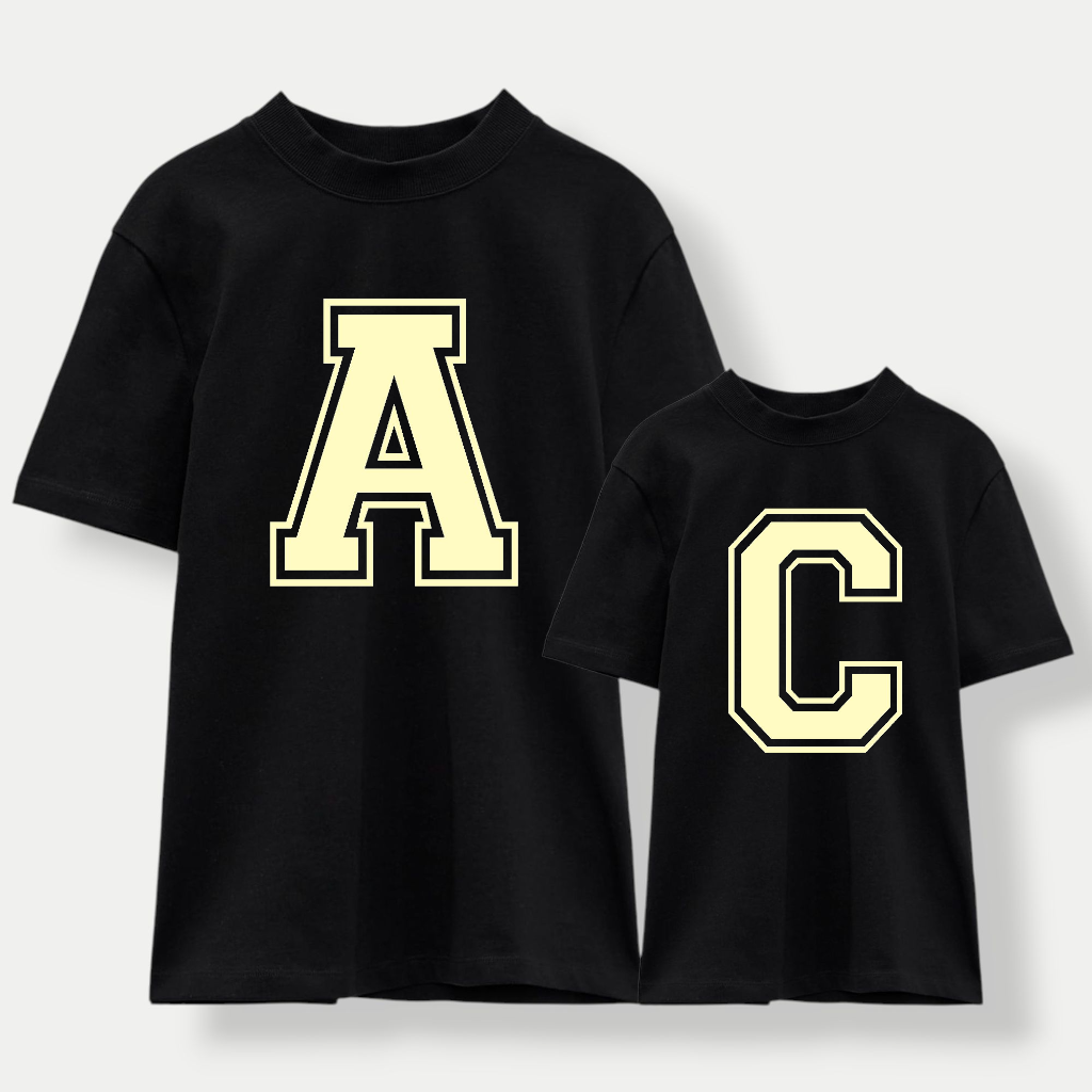 Camiseta Personalizable Inicial Mantequilla