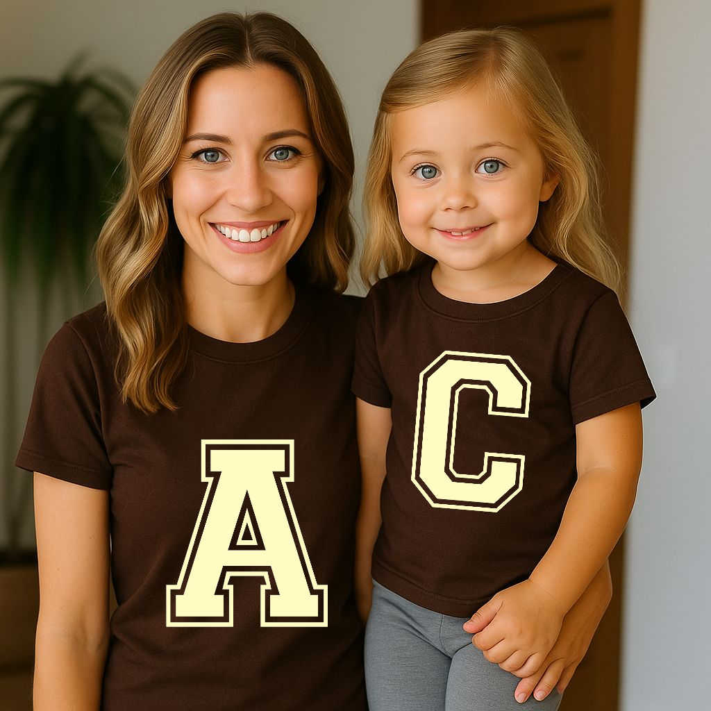 Camiseta Personalizable Inicial Mantequilla