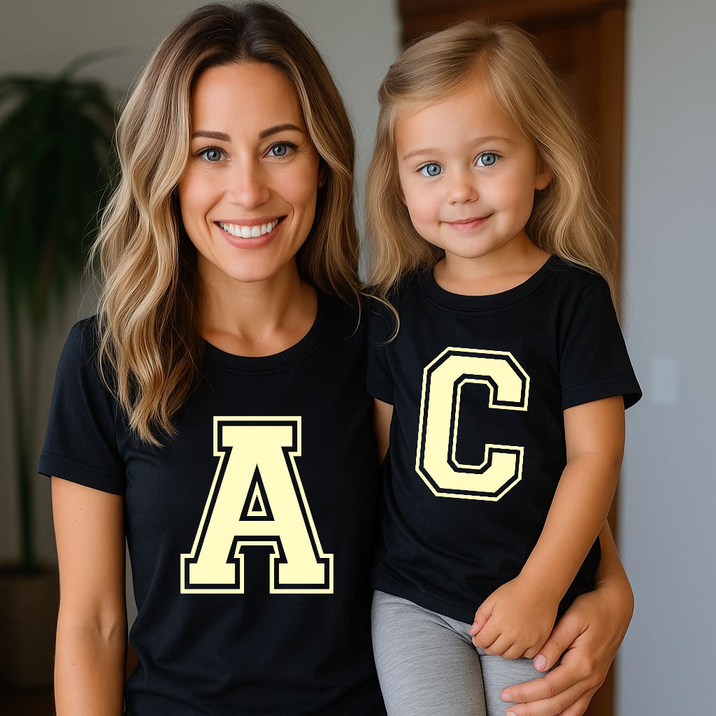 Camiseta Personalizable Inicial Mantequilla