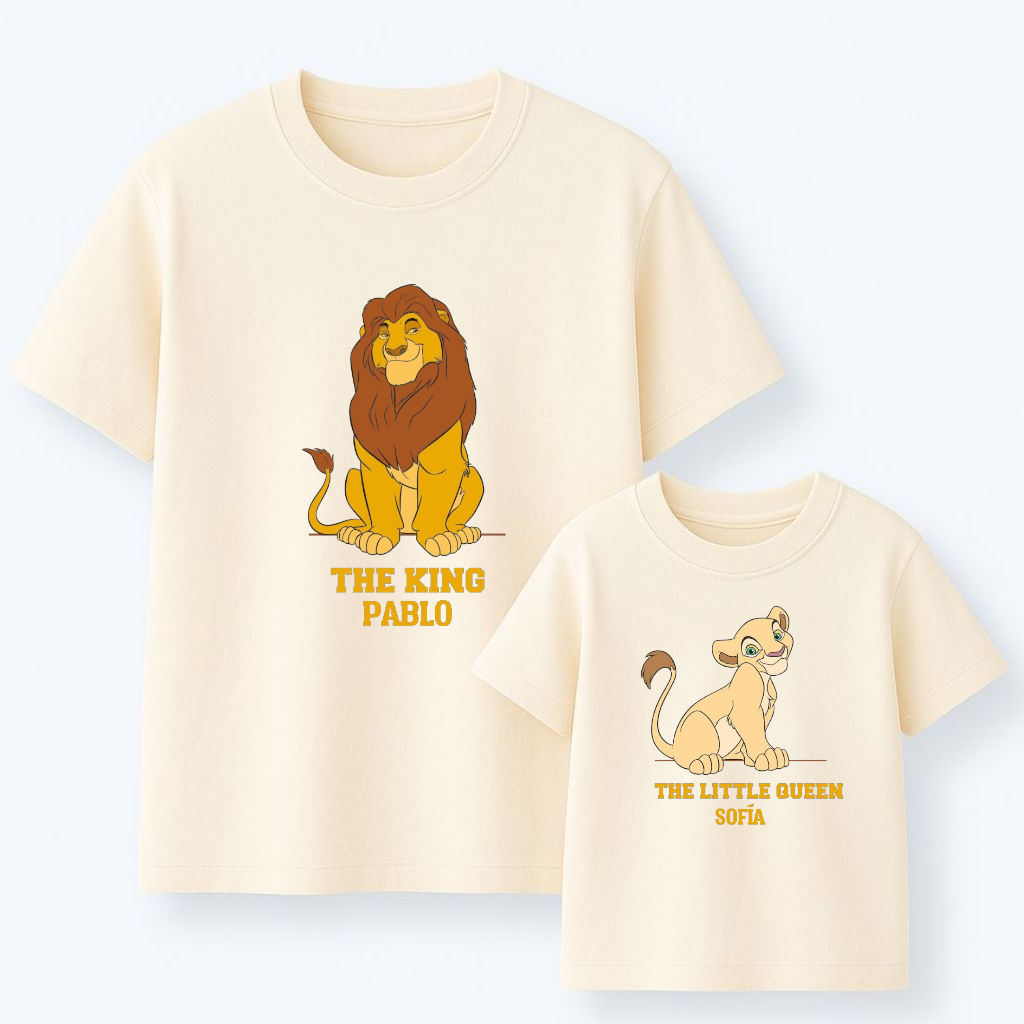Camiseta Rey León Personalizada