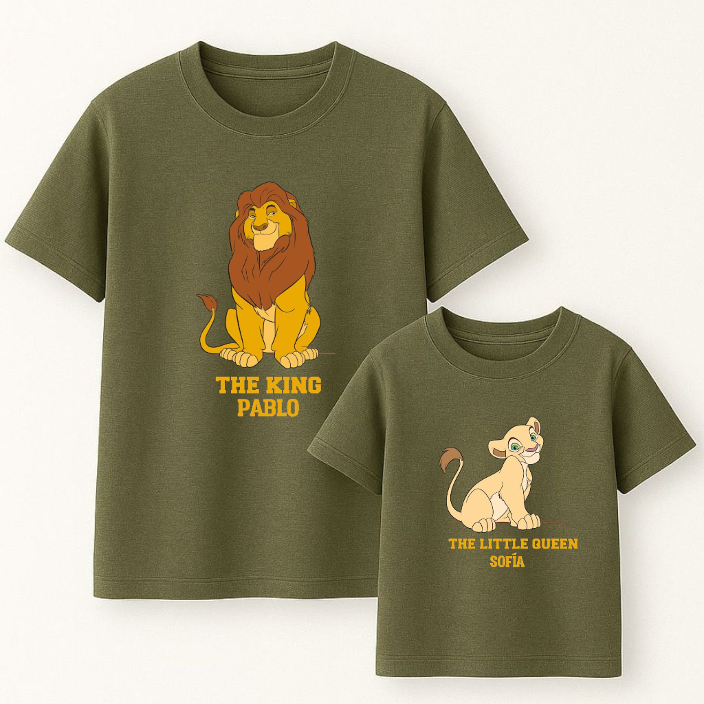 Camiseta Rey León Personalizada