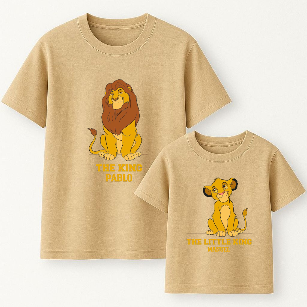 Camiseta Rey León Personalizada