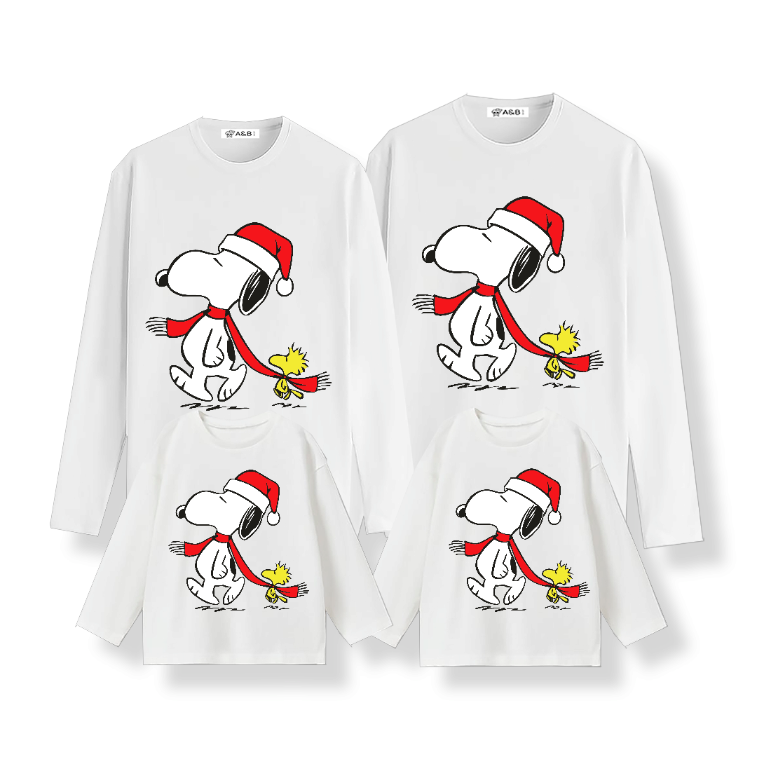 Camiseta Snoopy & Emilio navidad manga larga!!