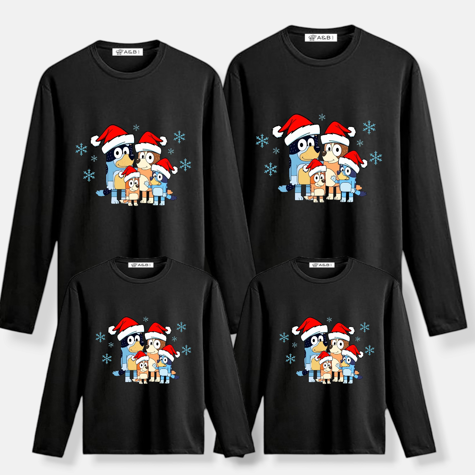 Camiseta Bluey Navidad