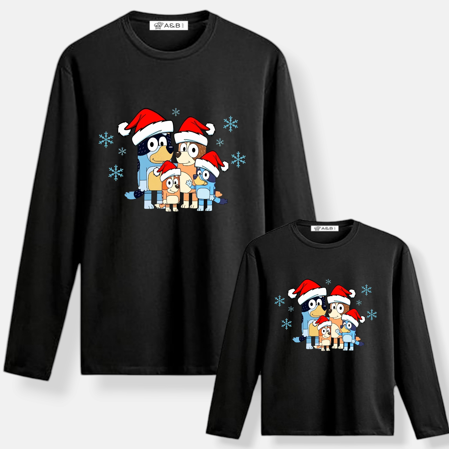 Camiseta Bluey Navidad