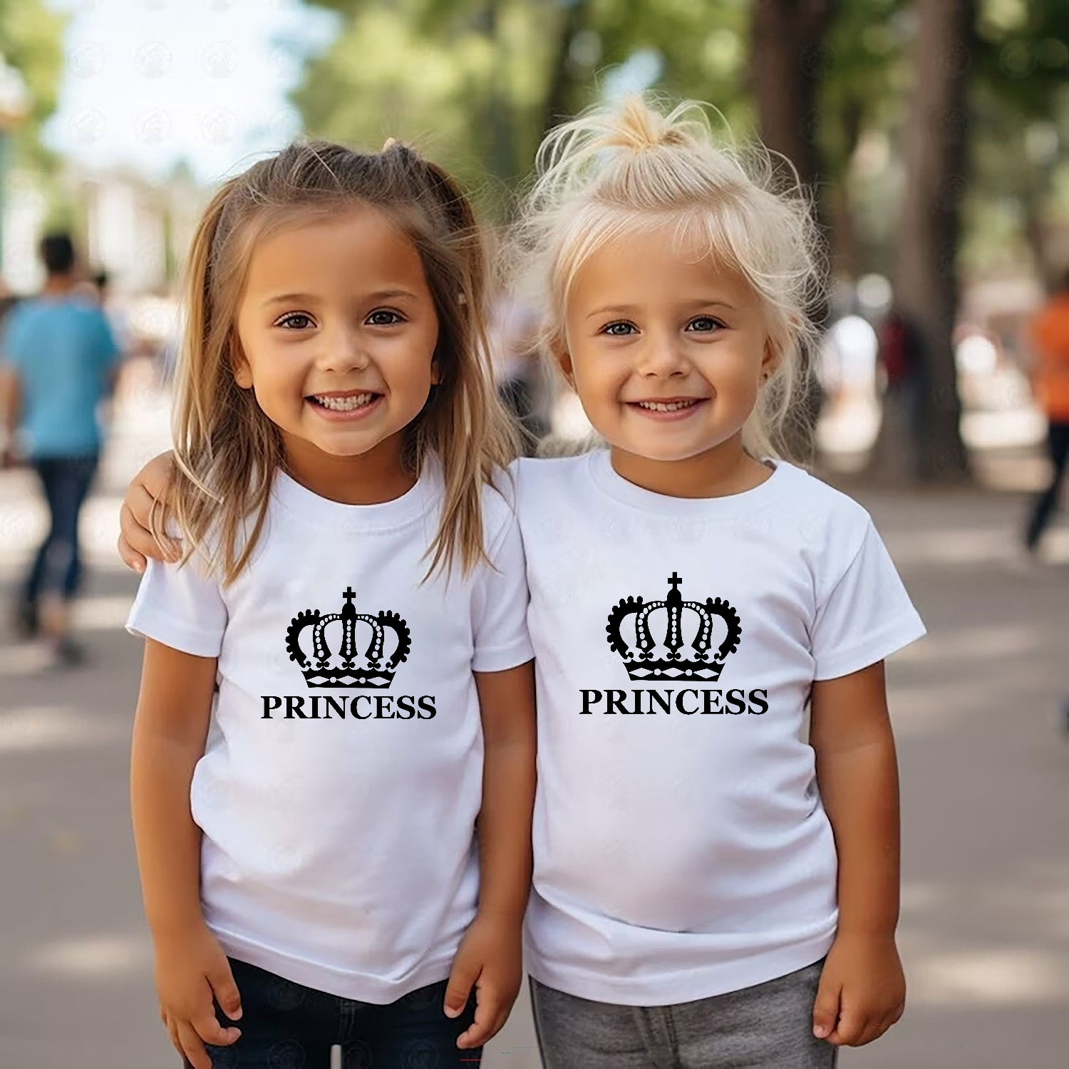 T-shirt Crown King-Queen-prince-prince