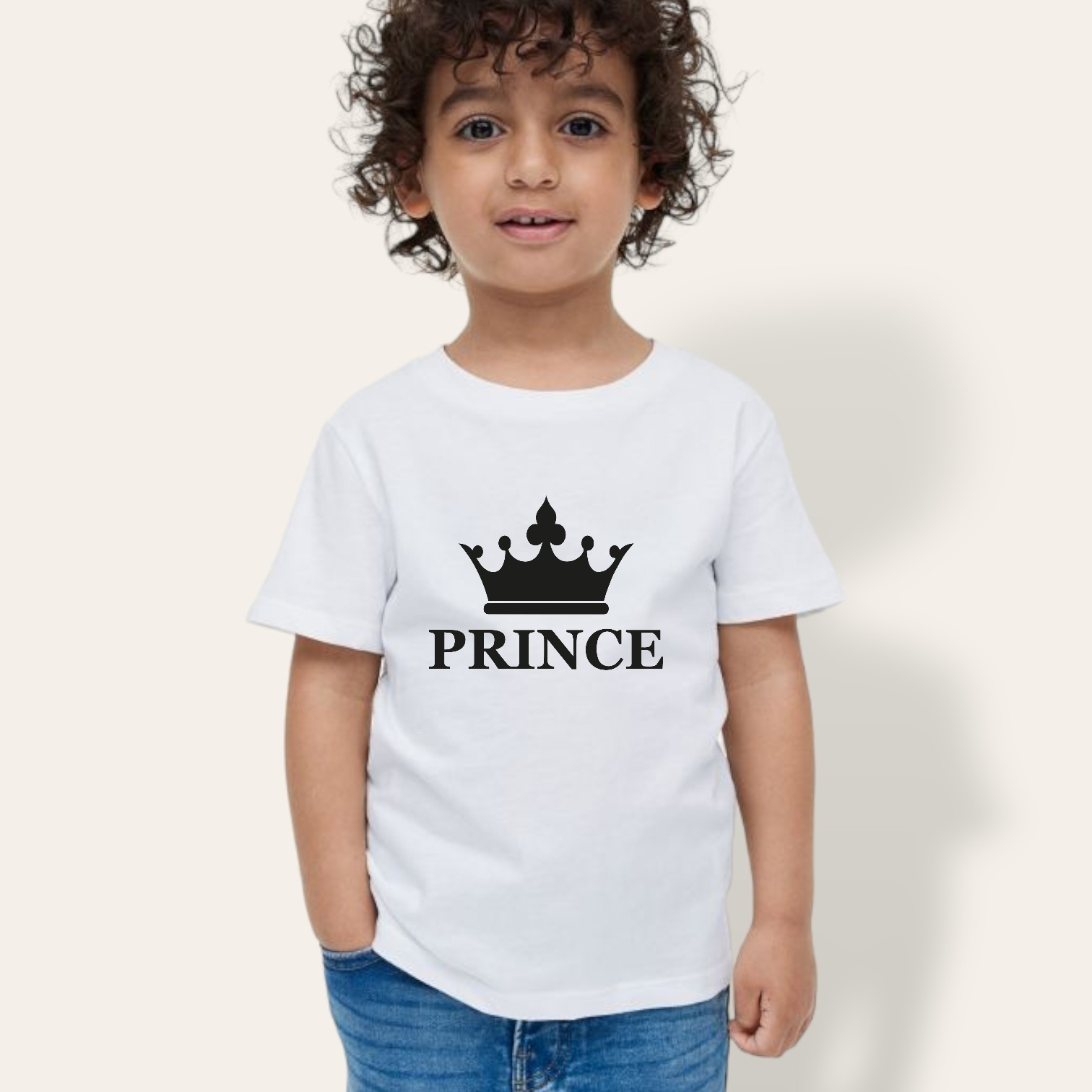 T-shirt Crown King-Queen-prince-prince