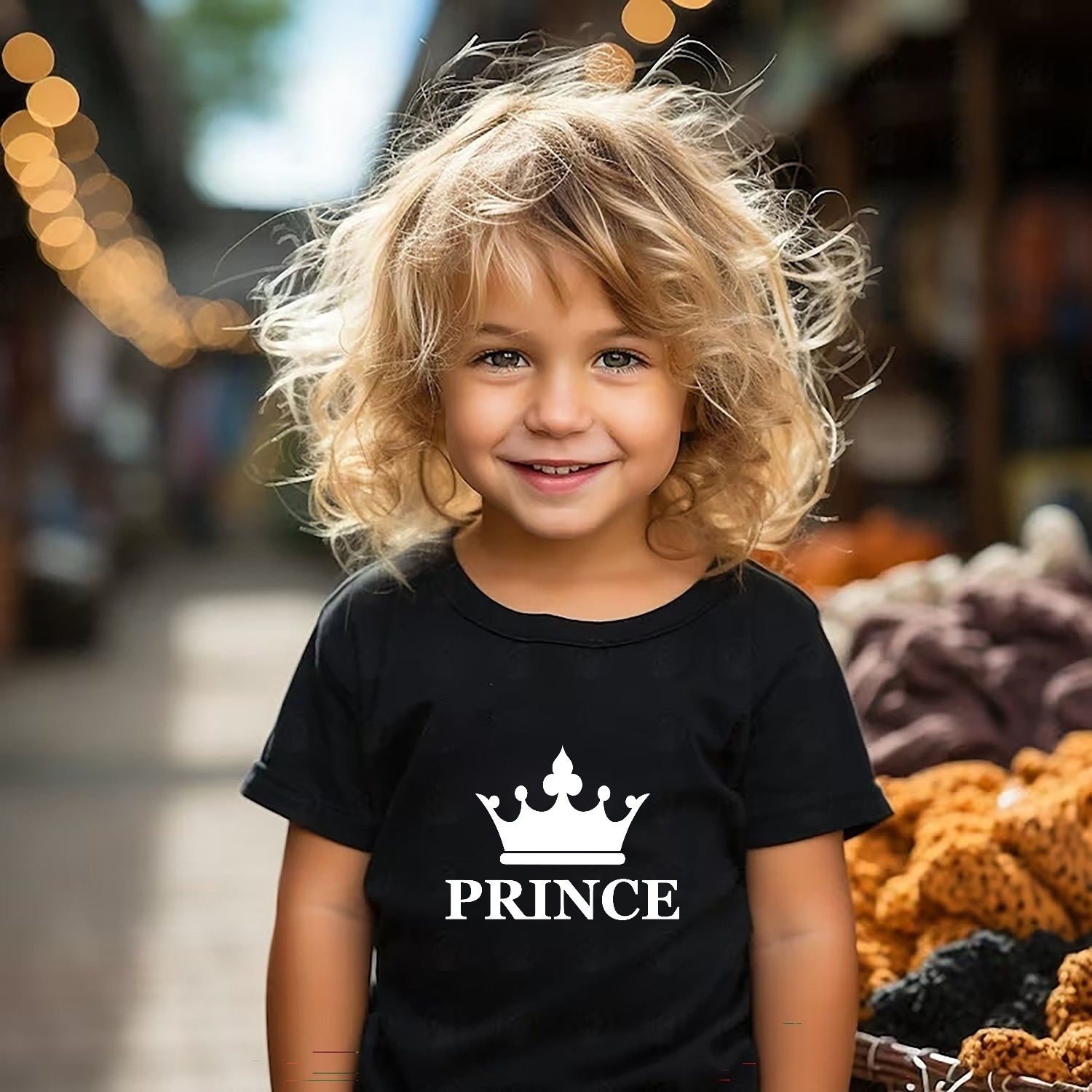 T-shirt Crown King-Queen-prince-prince