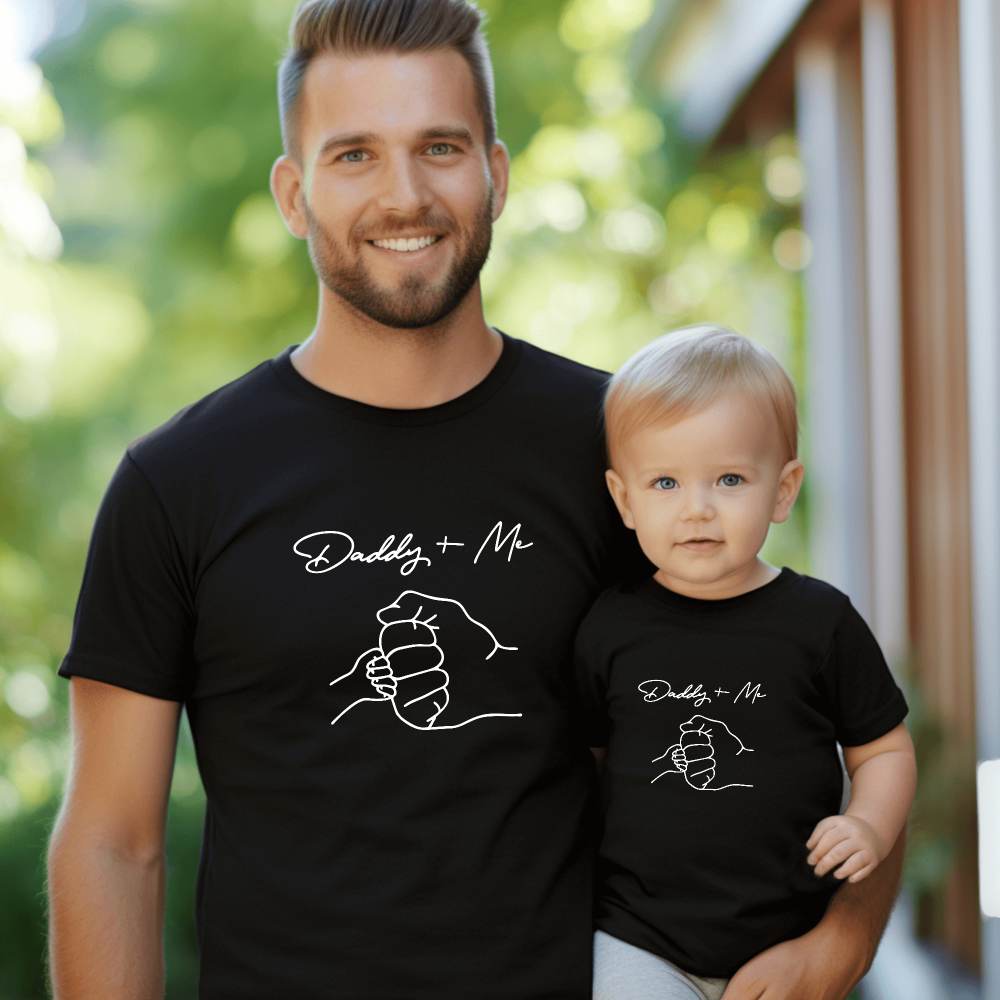 Playeras Papa E Hijo Dia Del Padre Papá Mamá E Hijo Camisetas Dia