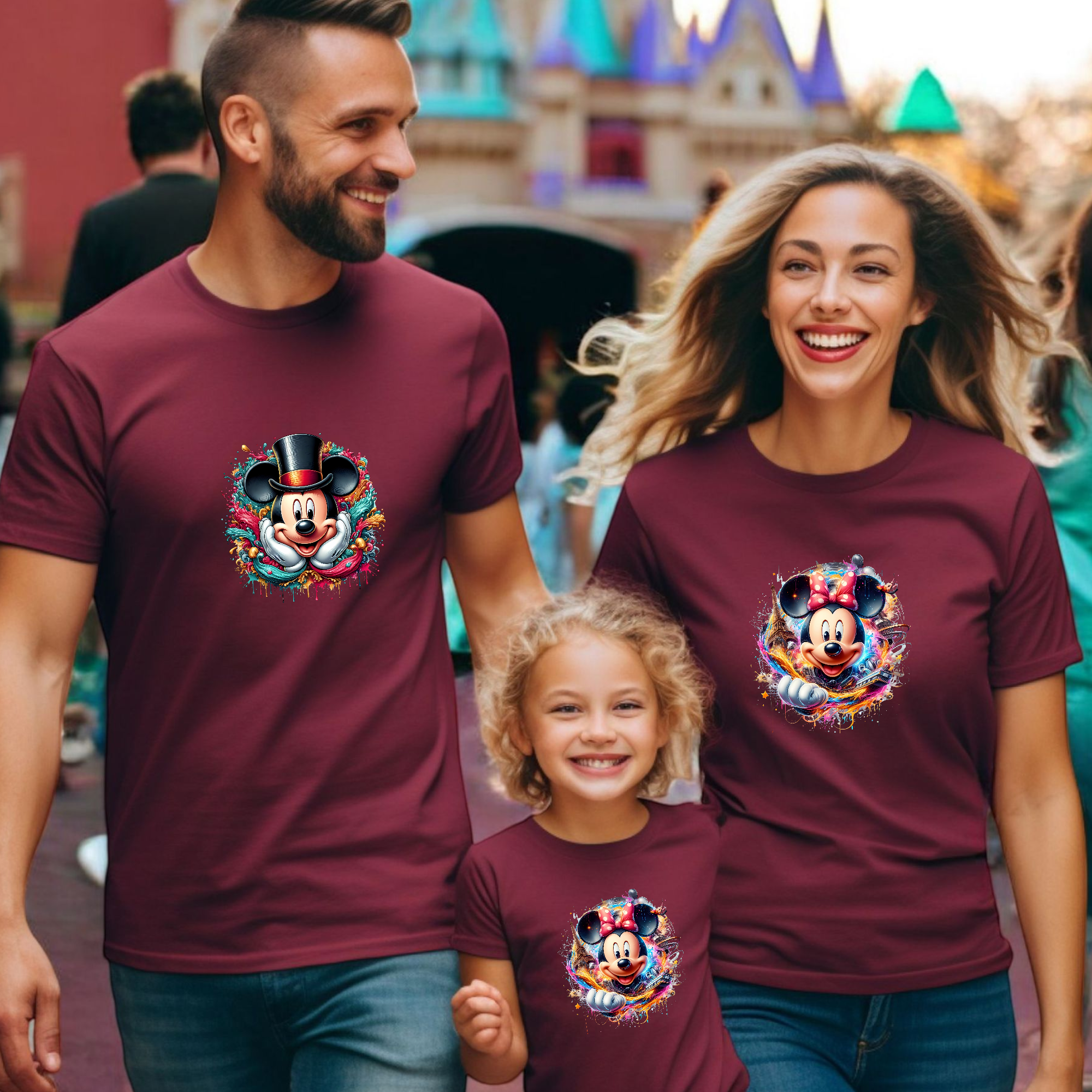 Camiseta Mickey-Minnie Dreams