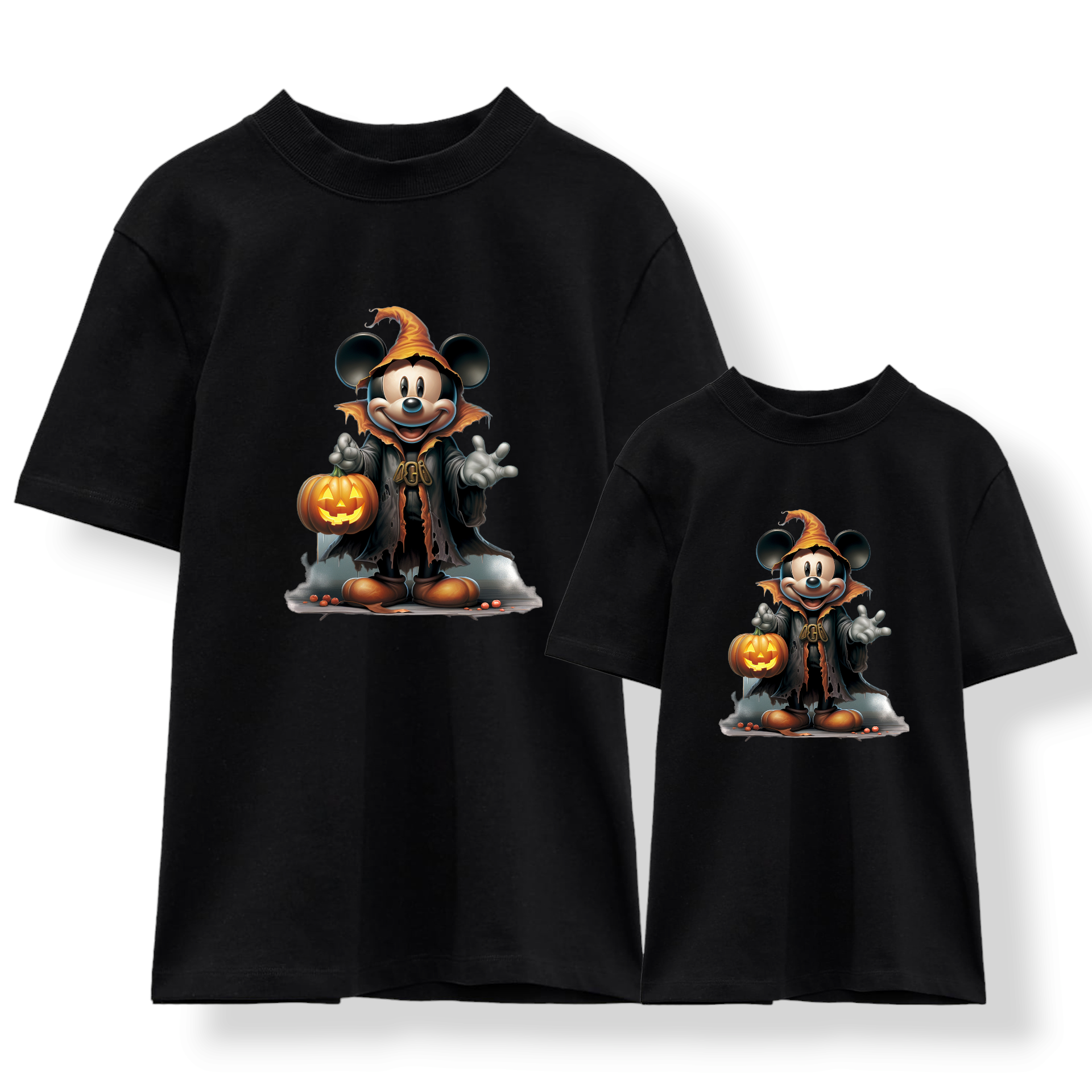 Camiseta Orange Mickey Hat