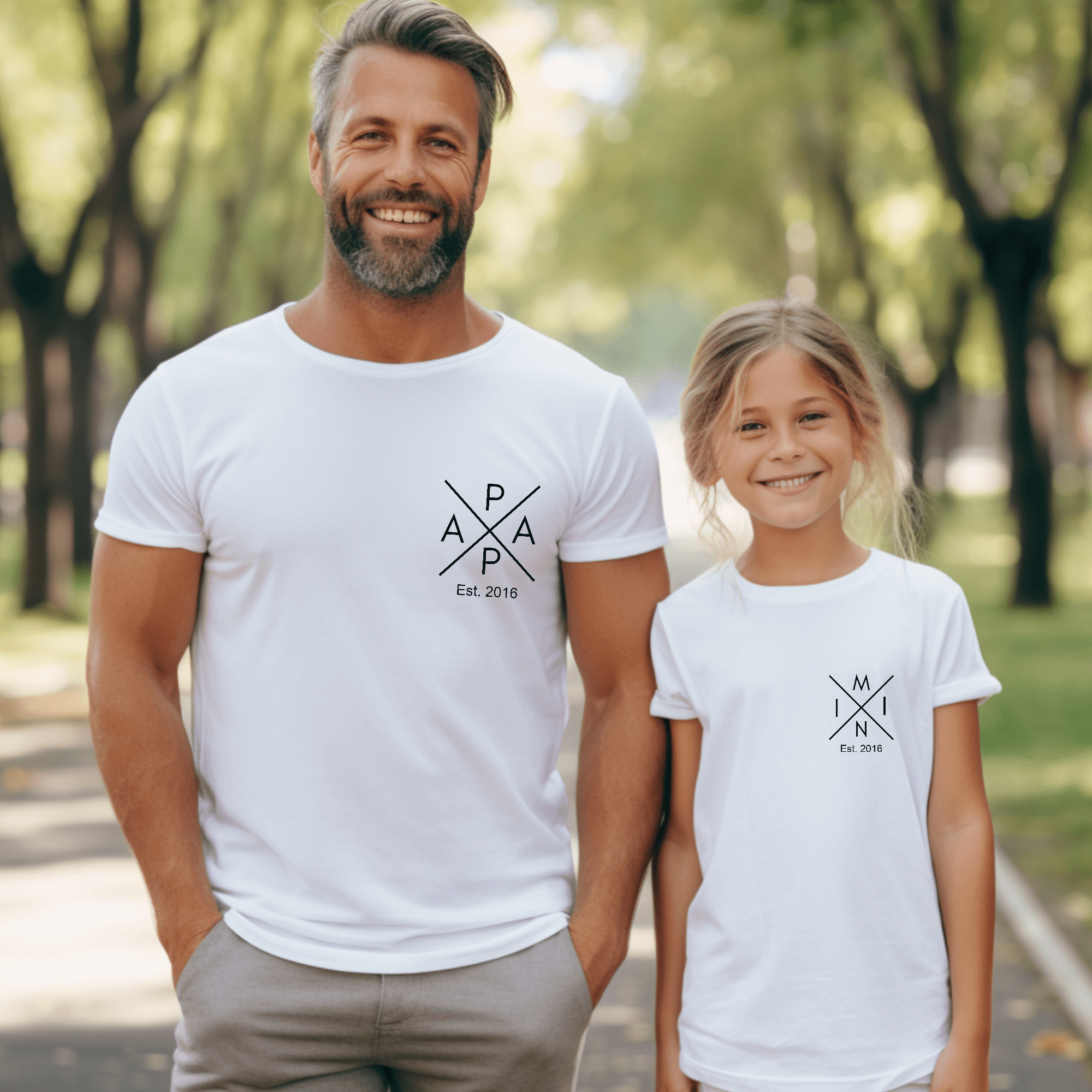 Camiseta Papa-Mama X Mini