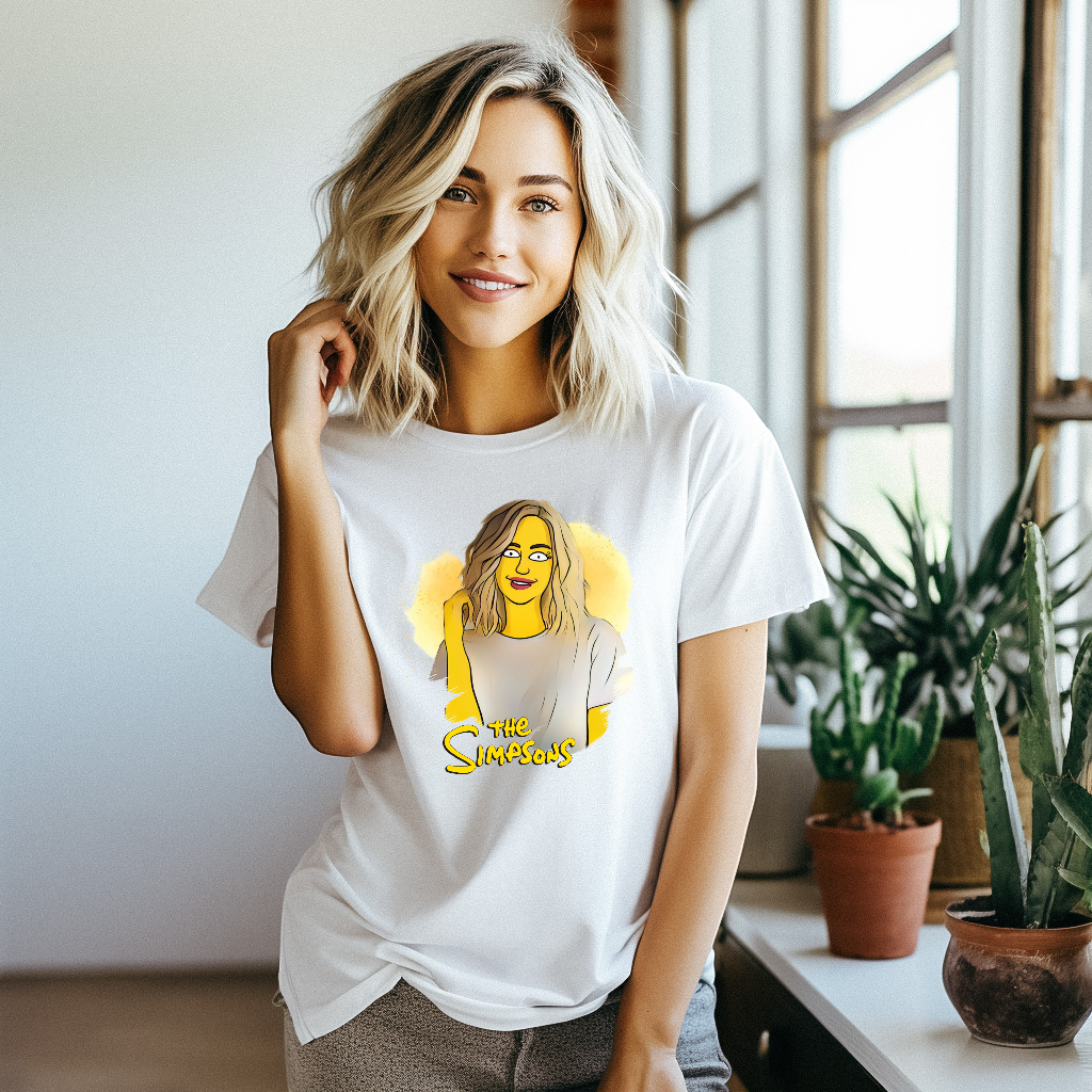 Camiseta Personalizable The Simpsons