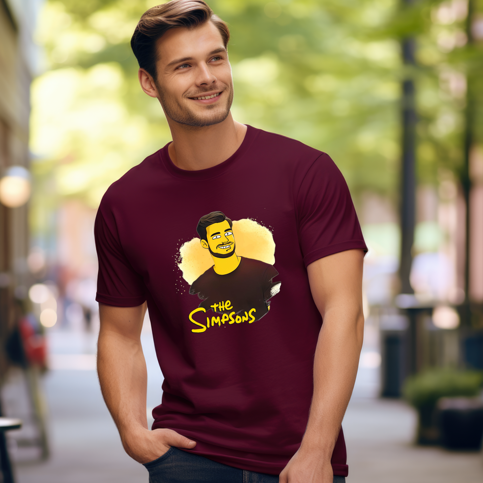 Camiseta Personalizable The Simpsons