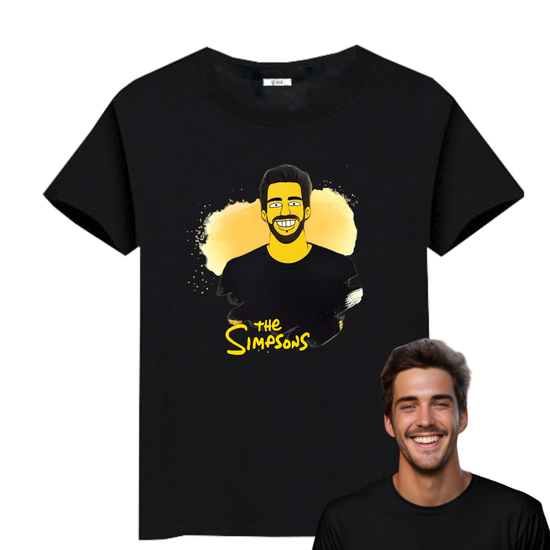 Camiseta King-Queen-Prinss-Príncipe Corona