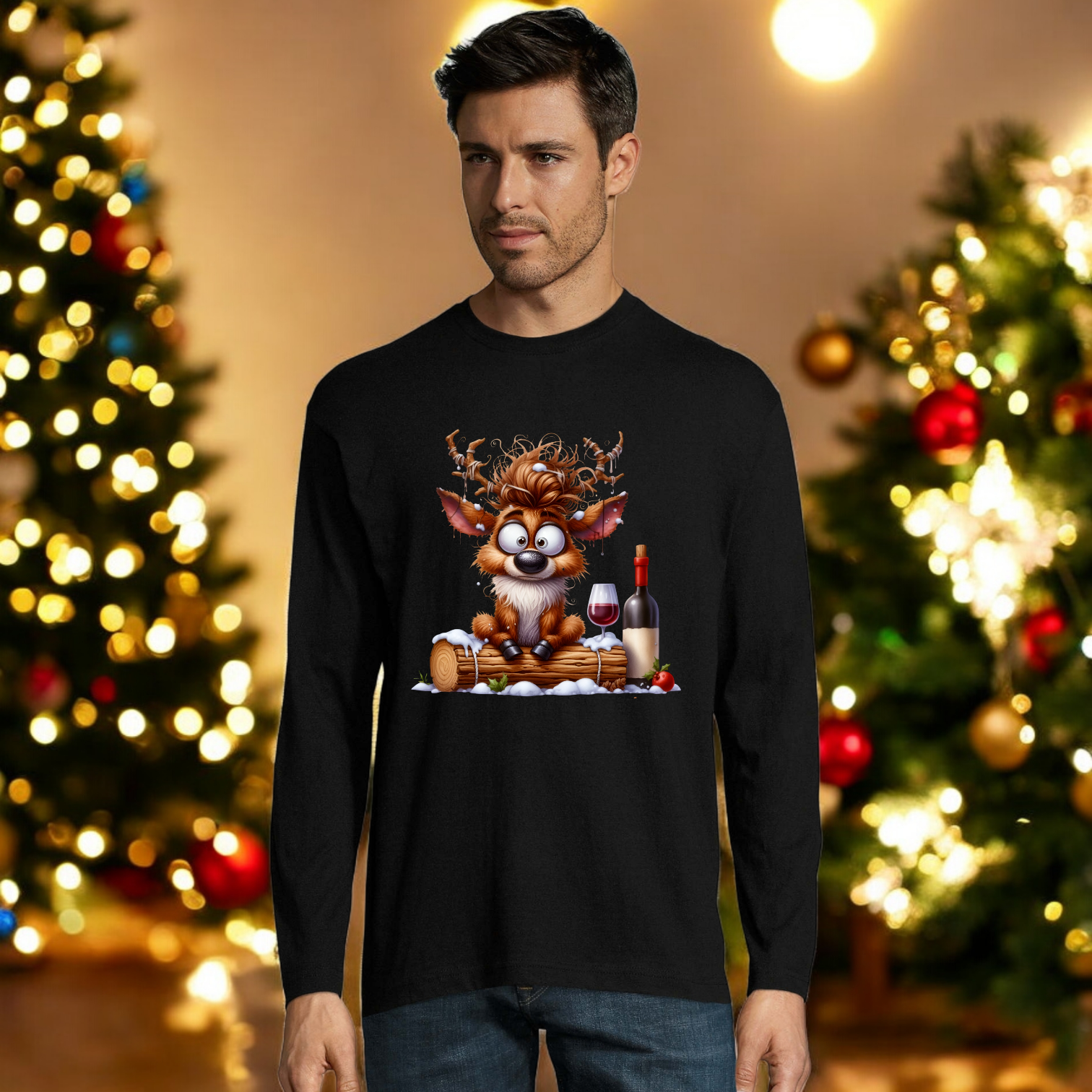 Long -sleeved D & D -Shirt