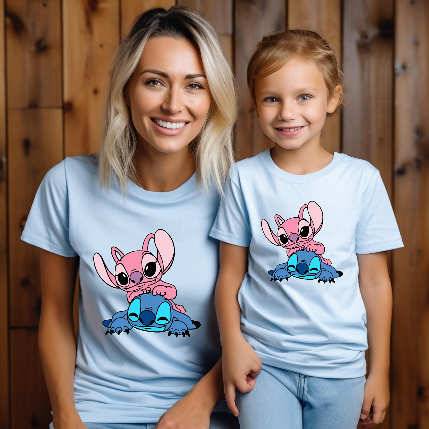 Camiseta Stitch Feliz