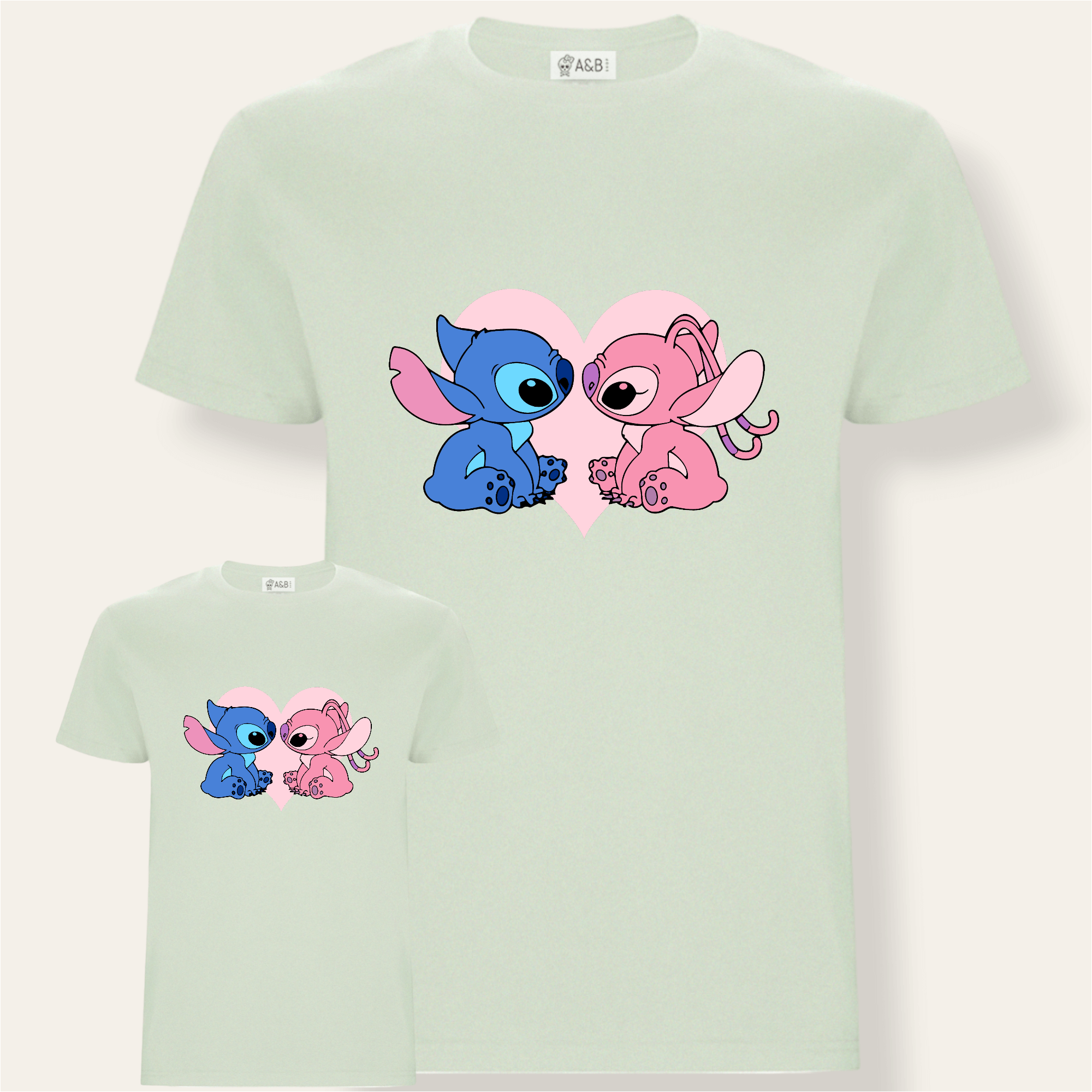 Camiseta Stitch Love