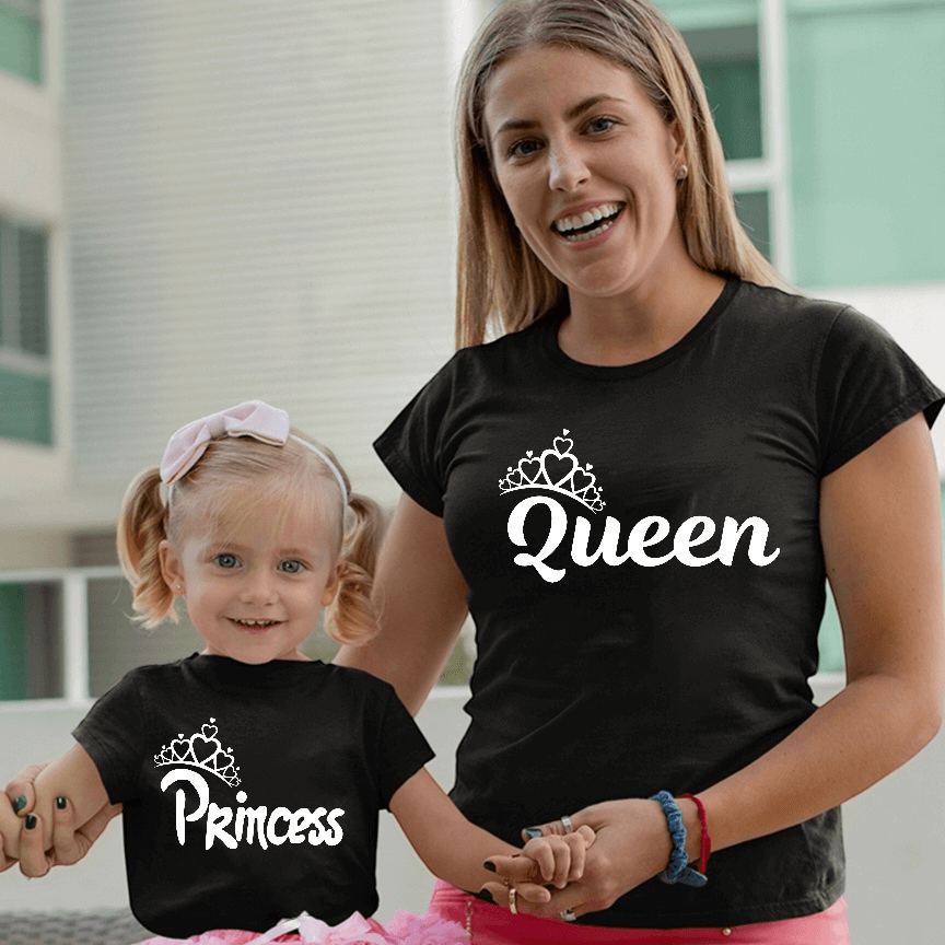 King-Queen-Prinss-Prince Corona T-Shirt