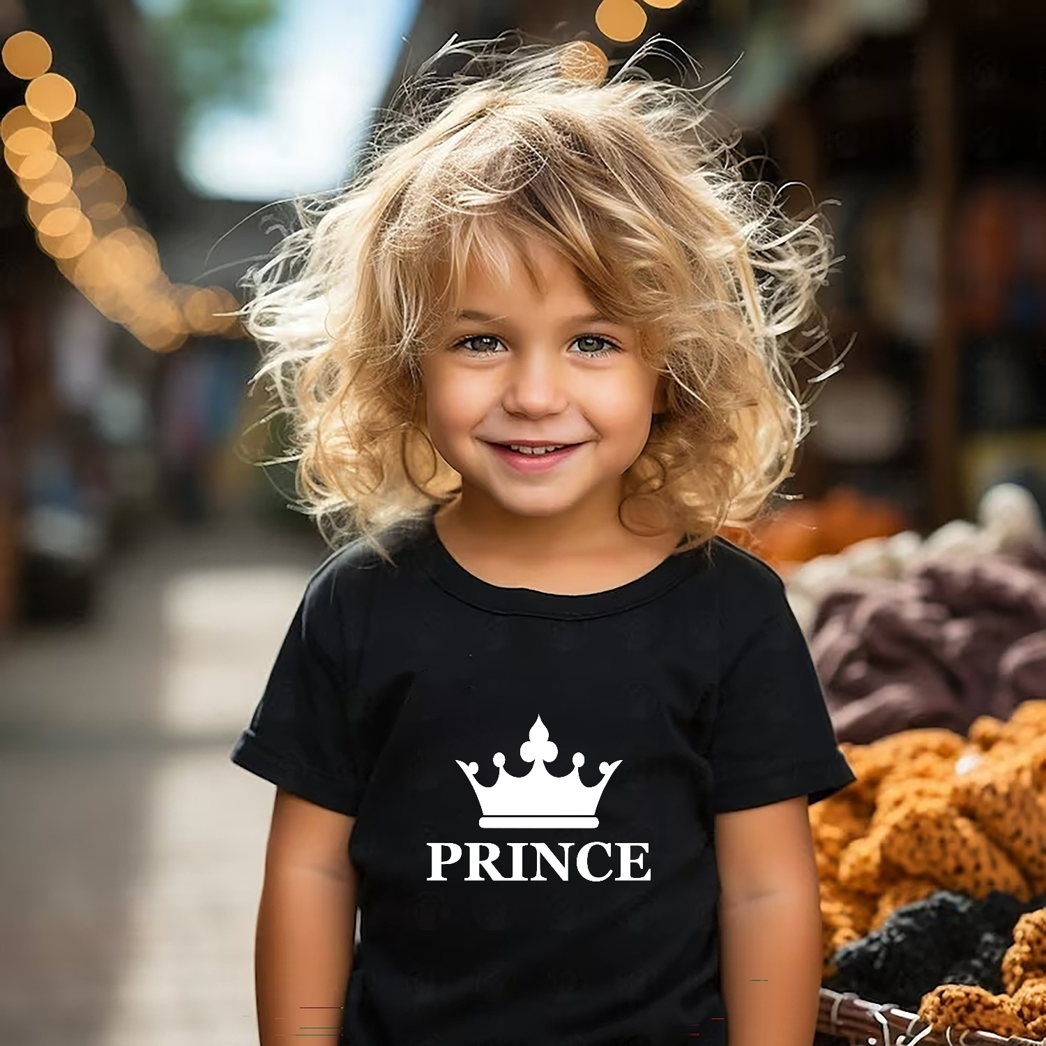 Crown King-Queen-Prinss-Prince T-shirt