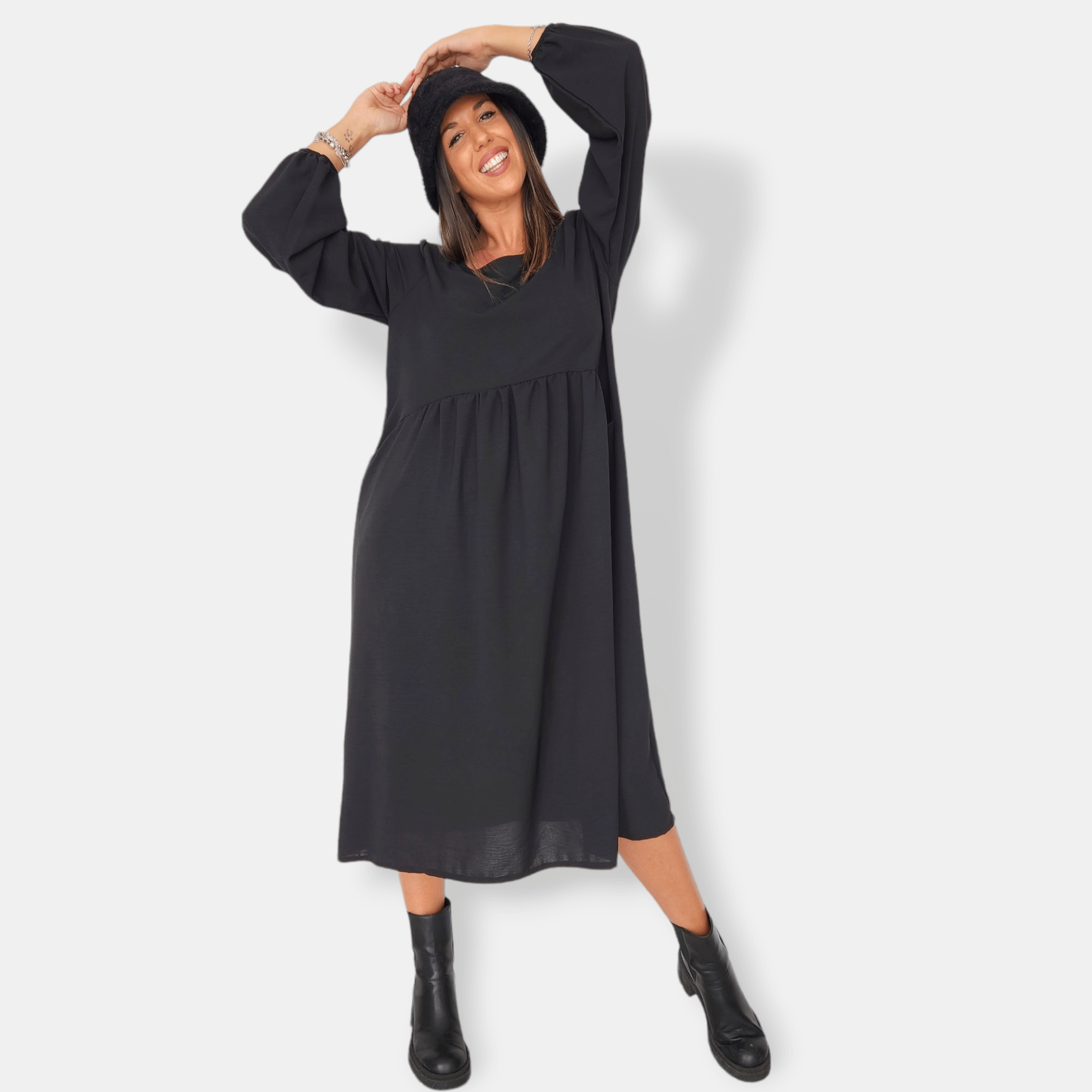 Vestido Huelva Negro