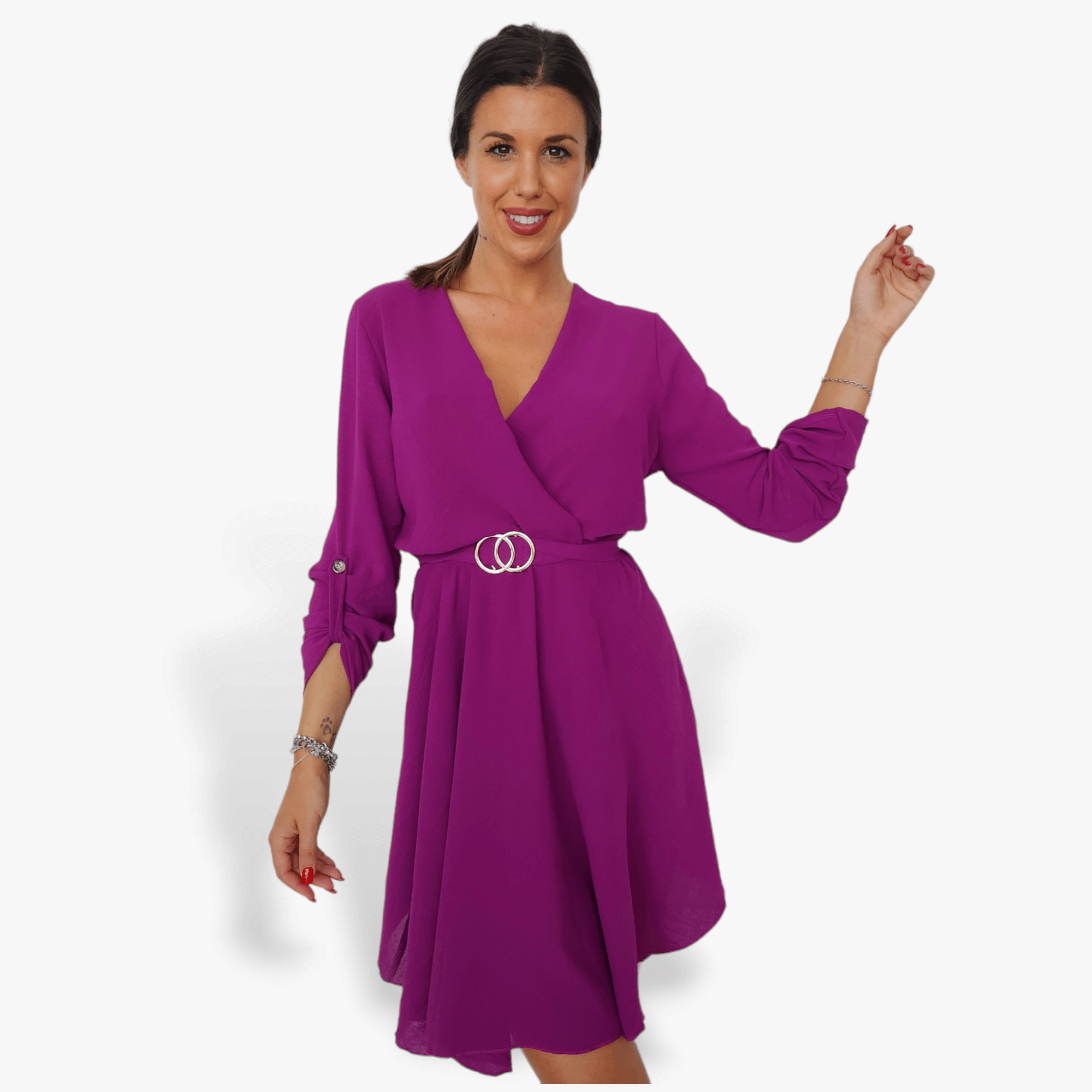 Vestido Pisa Buganvilla
