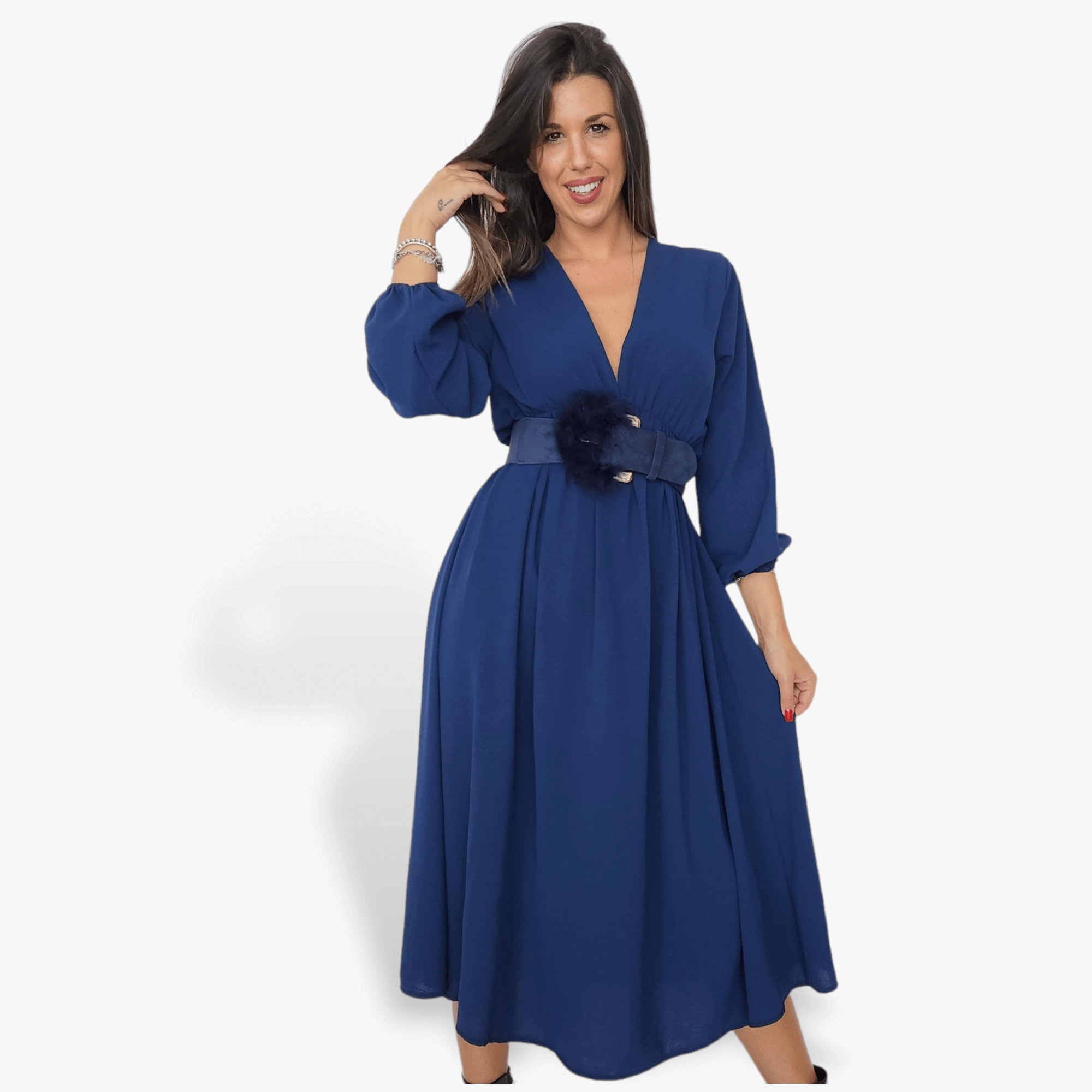 Vestido Jaén Azul Marino