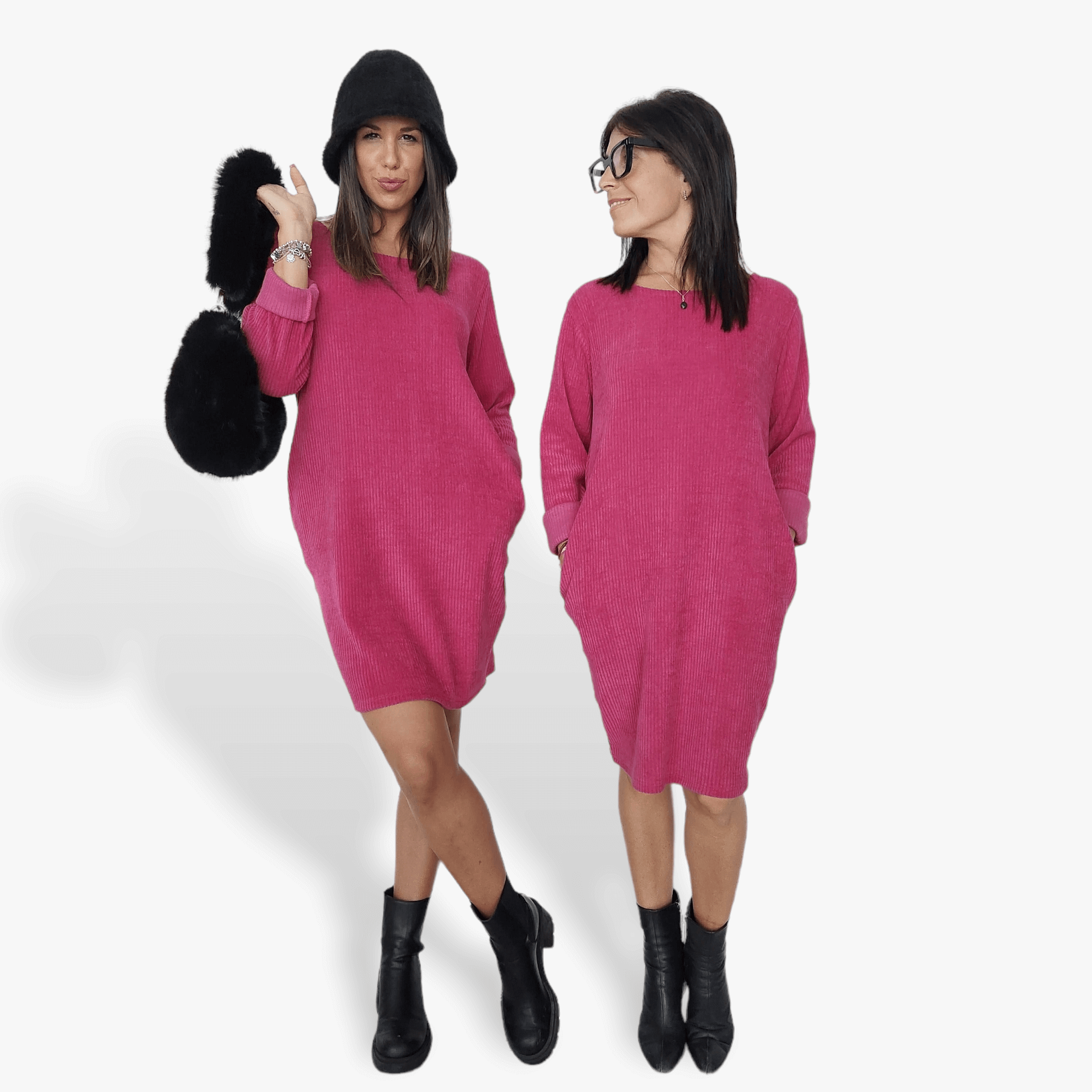 Vestido Lyon Fucsia