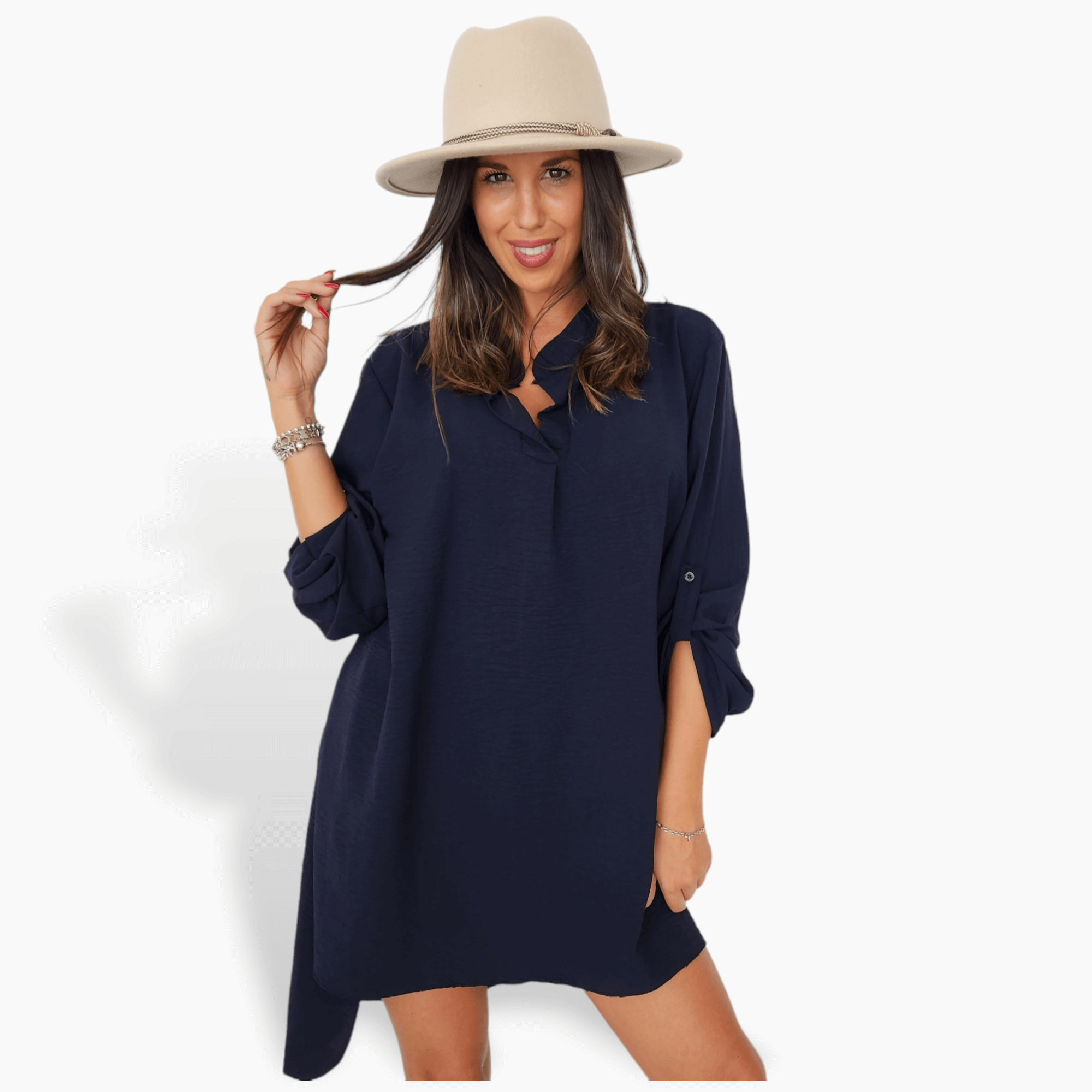Vestido Amaris Azul Marino