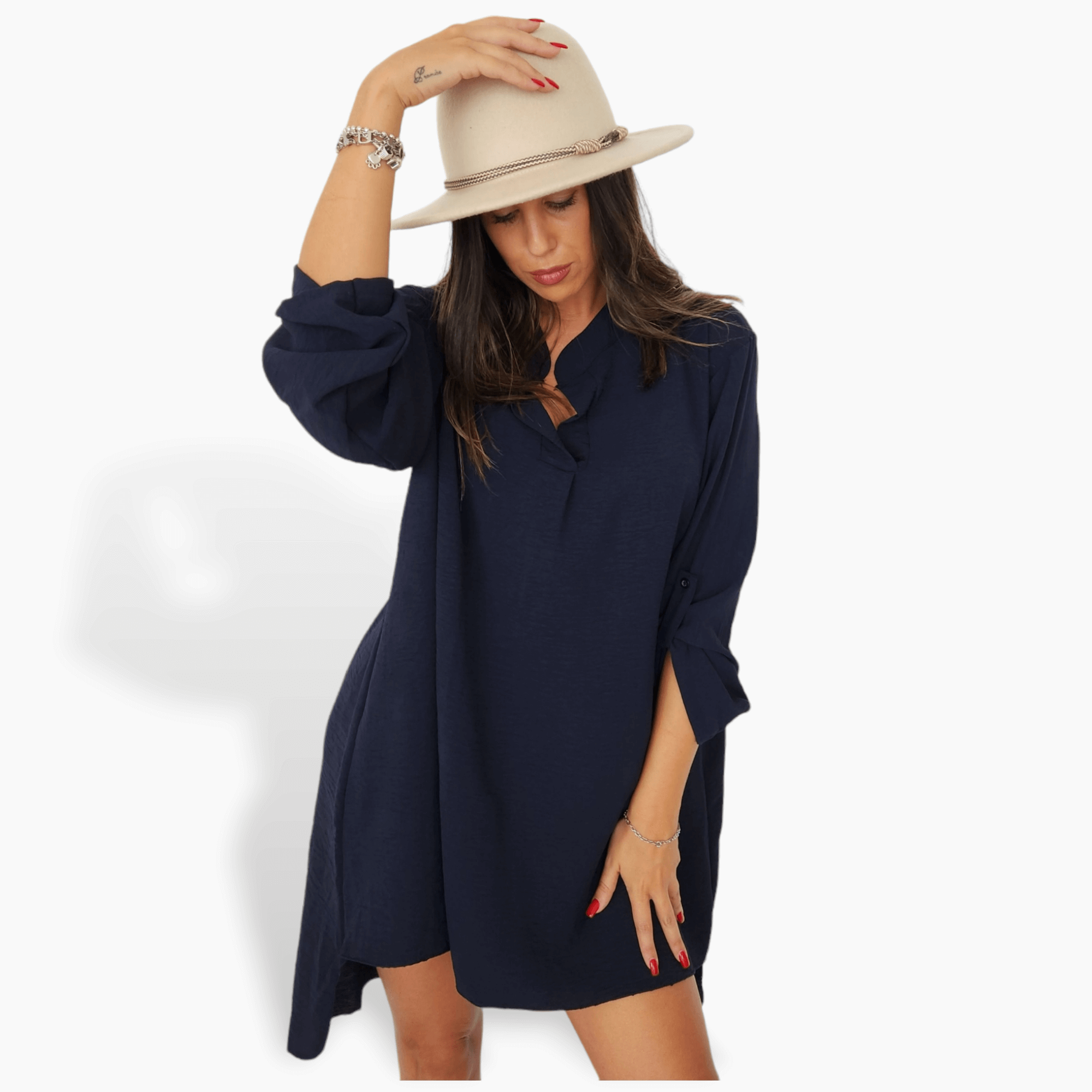 Vestido Amaris Azul Marino