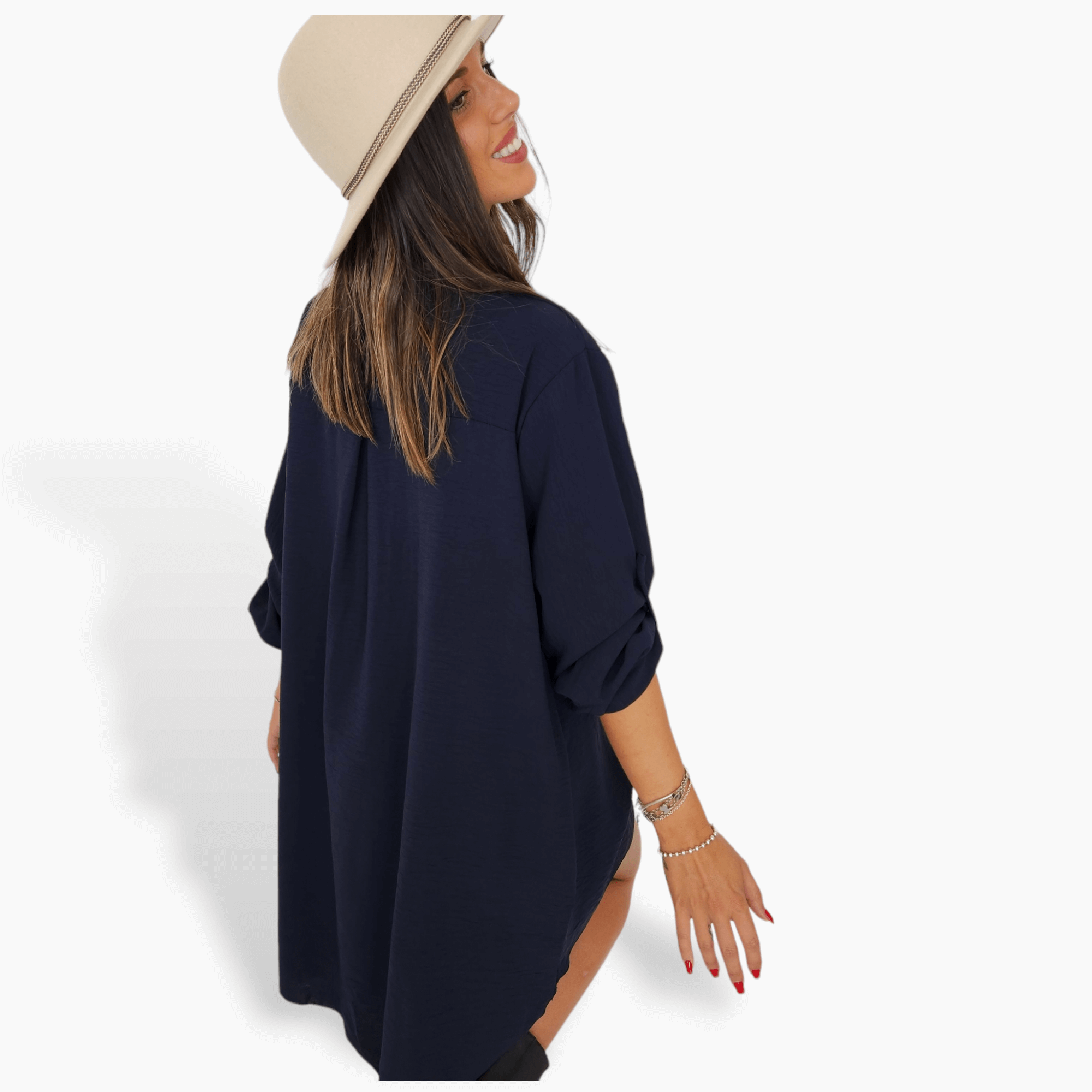 Vestido Amaris Azul Marino