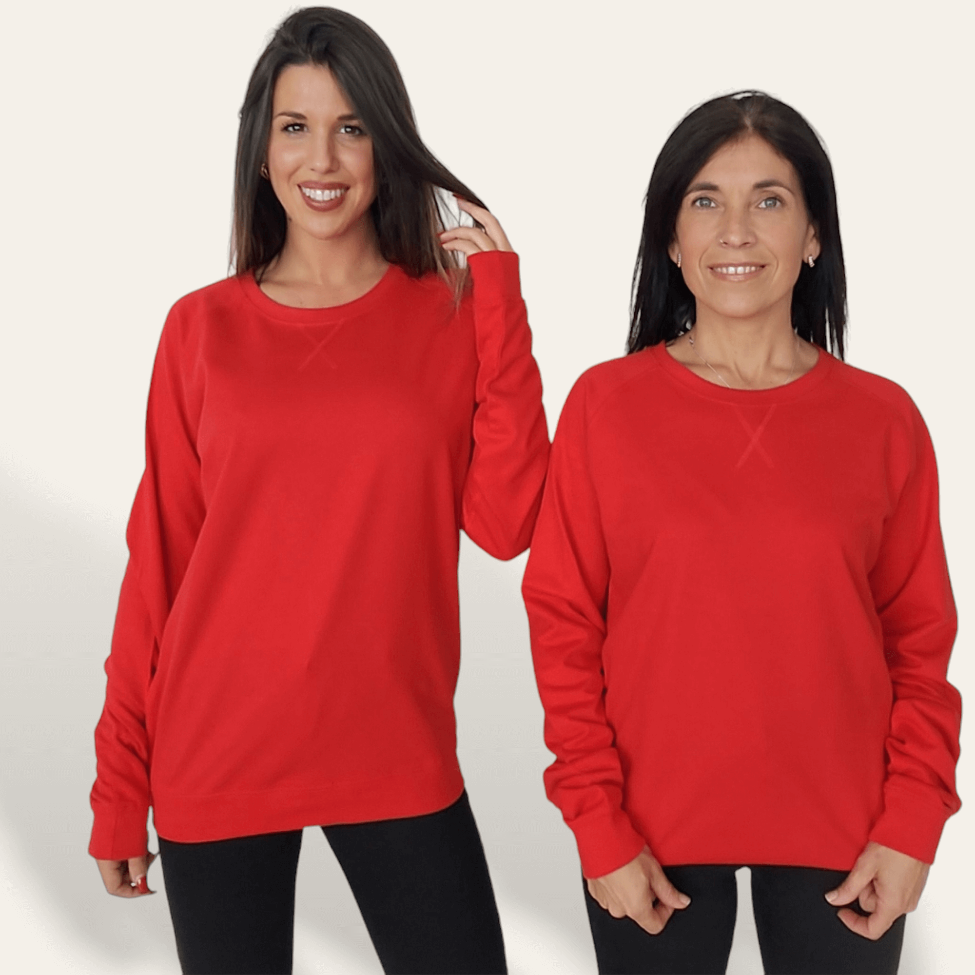 Rot Basic Sweatshirt