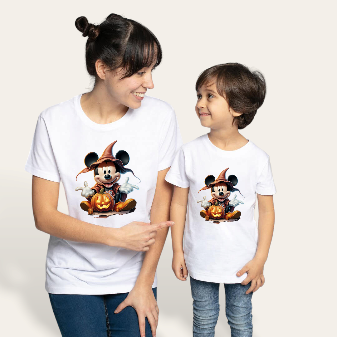 Camiseta Mickey Happy Calabaza