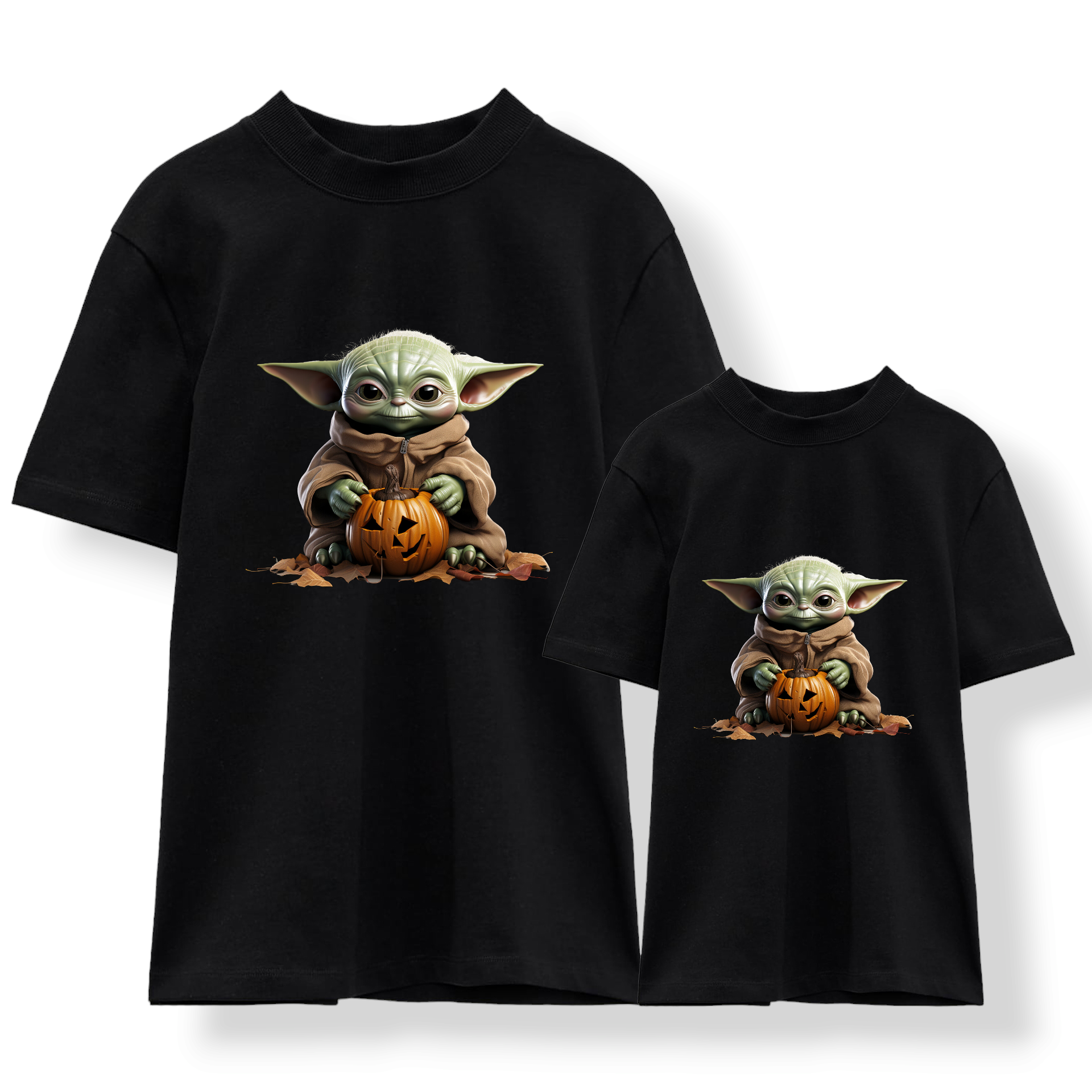 Camiseta Baby Yoda Calabaza