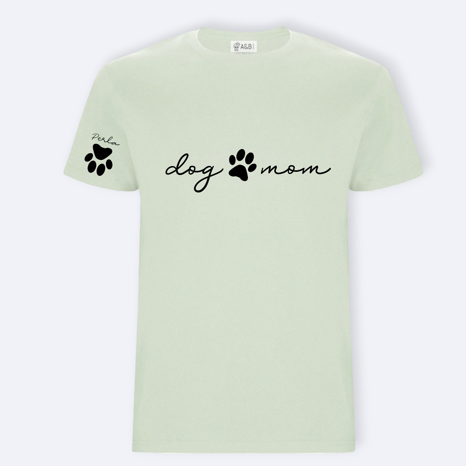 Camiseta Dog Mom Huella