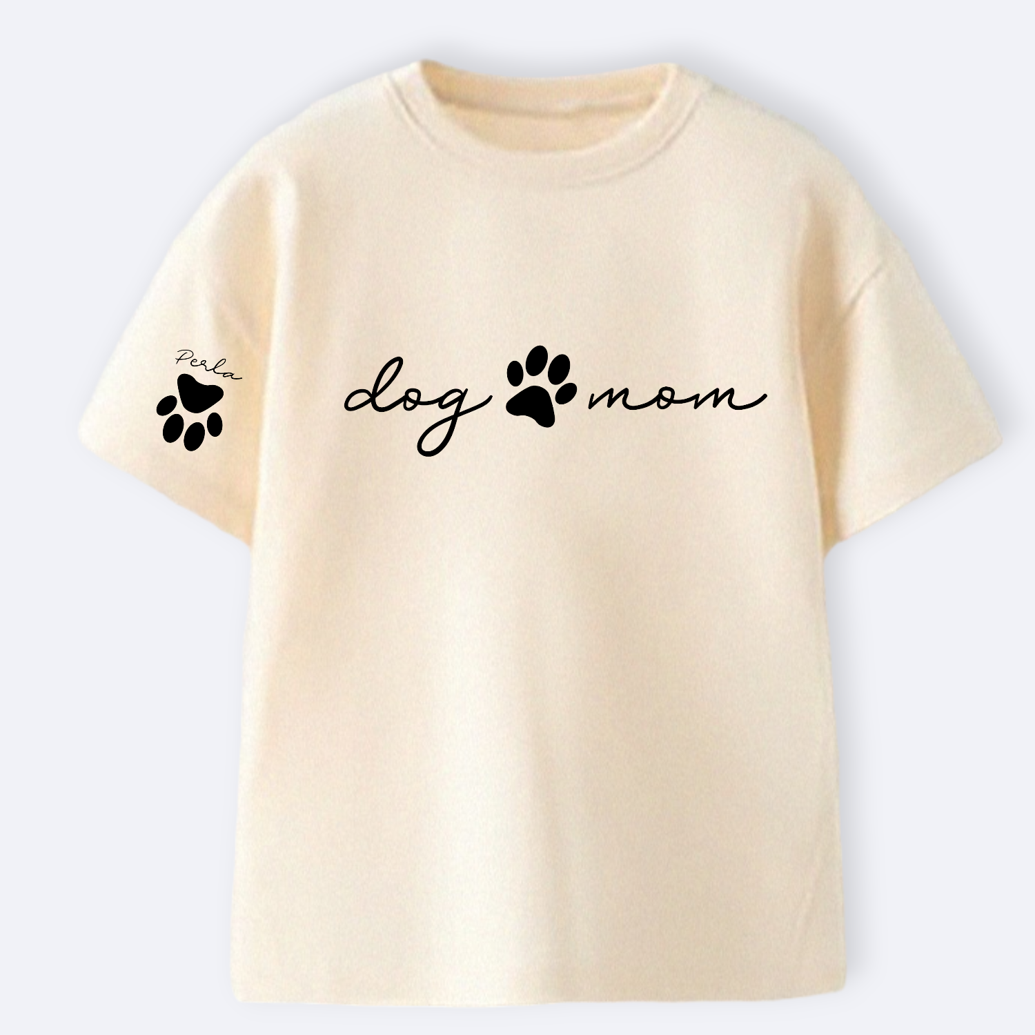 Camiseta Dog Mom Huella